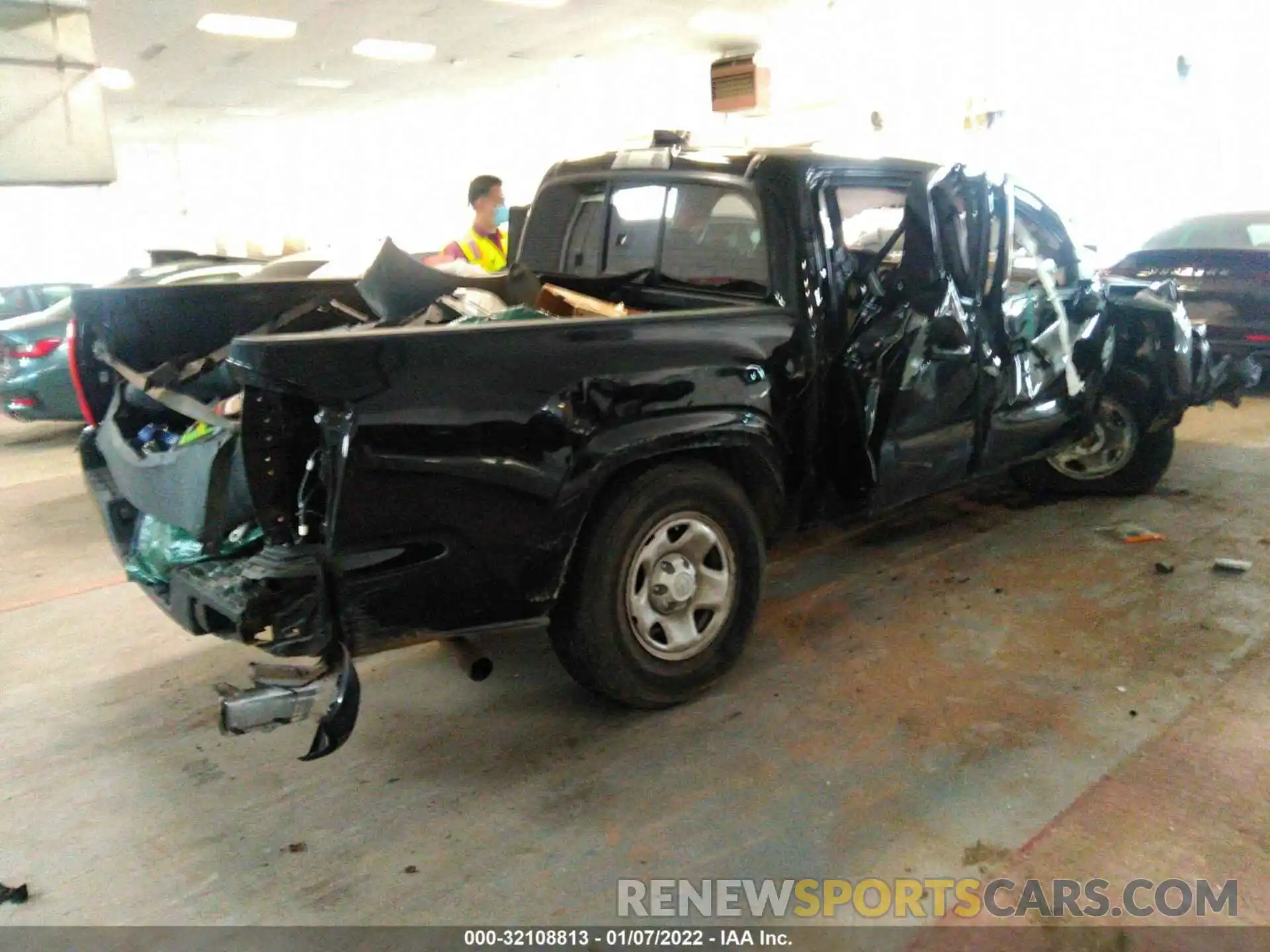 4 Photograph of a damaged car 3TYAX5GN3MT031524 TOYOTA TACOMA 2WD 2021