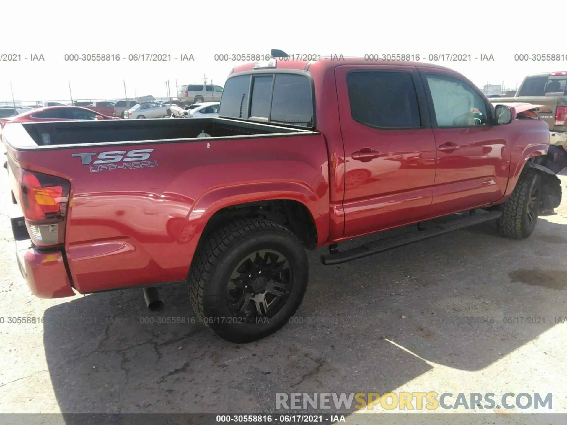 4 Photograph of a damaged car 3TYAX5GN4MT012366 TOYOTA TACOMA 2WD 2021