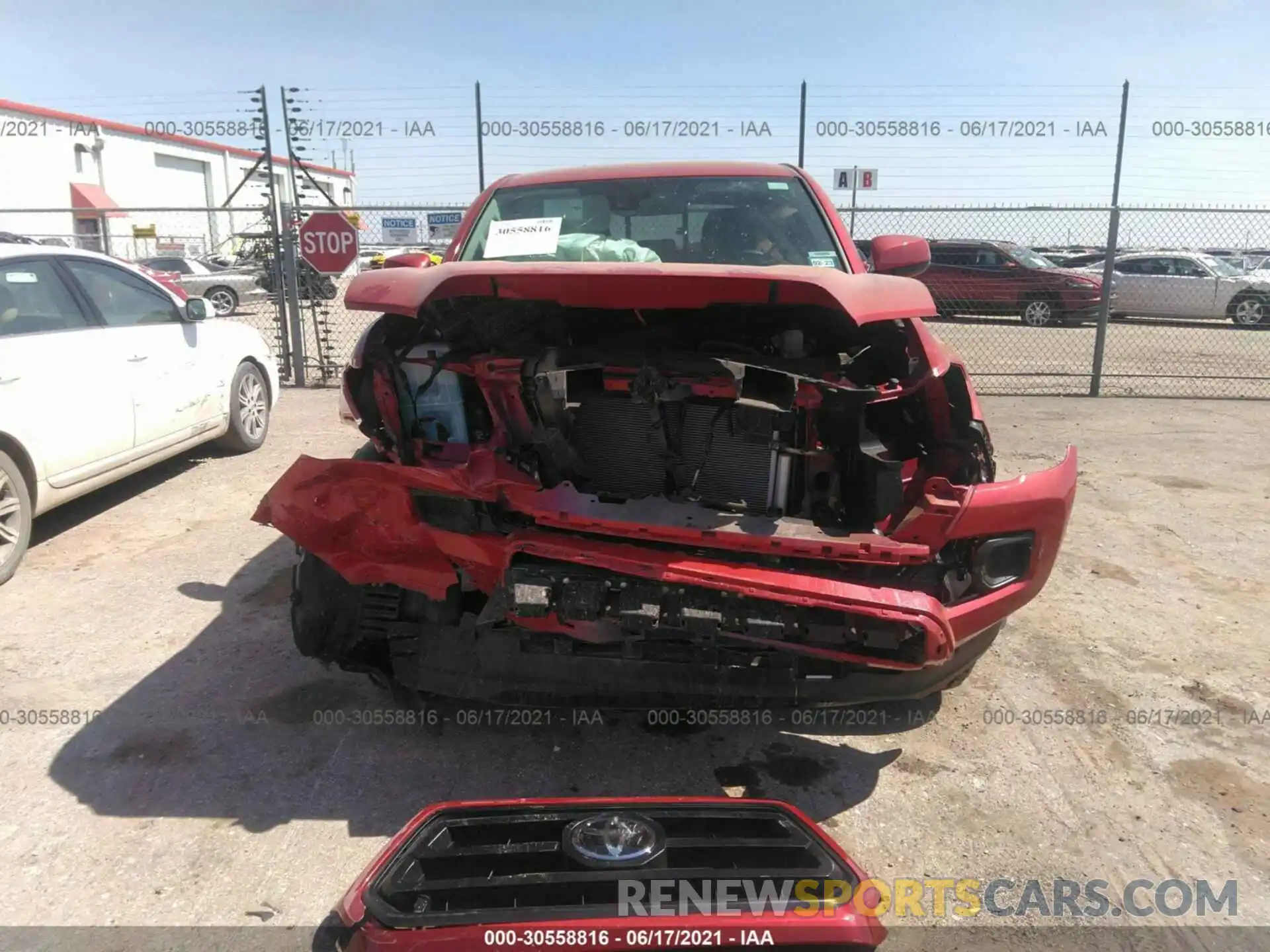 6 Photograph of a damaged car 3TYAX5GN4MT012366 TOYOTA TACOMA 2WD 2021