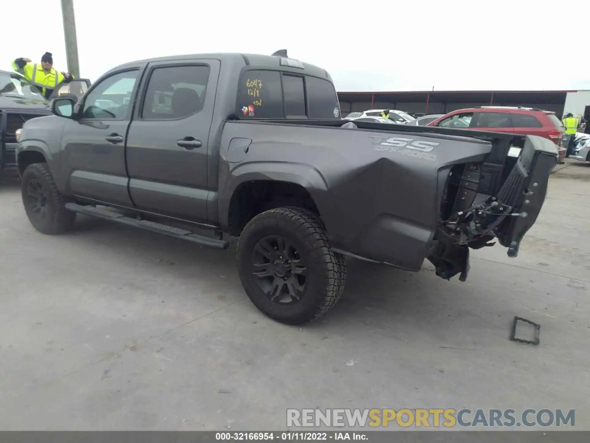 3 Photograph of a damaged car 3TYAX5GN4MT012822 TOYOTA TACOMA 2WD 2021