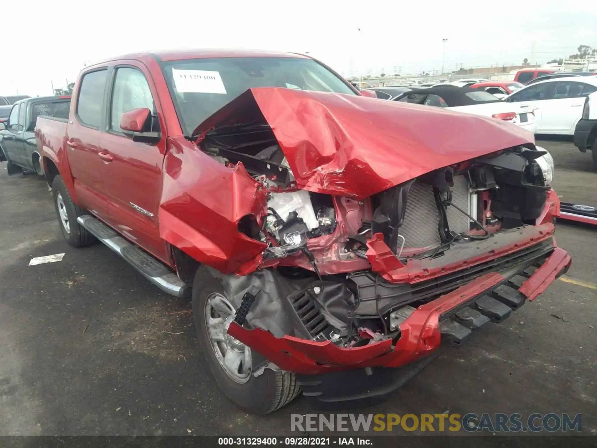 6 Photograph of a damaged car 3TYAX5GN4MT015283 TOYOTA TACOMA 2WD 2021