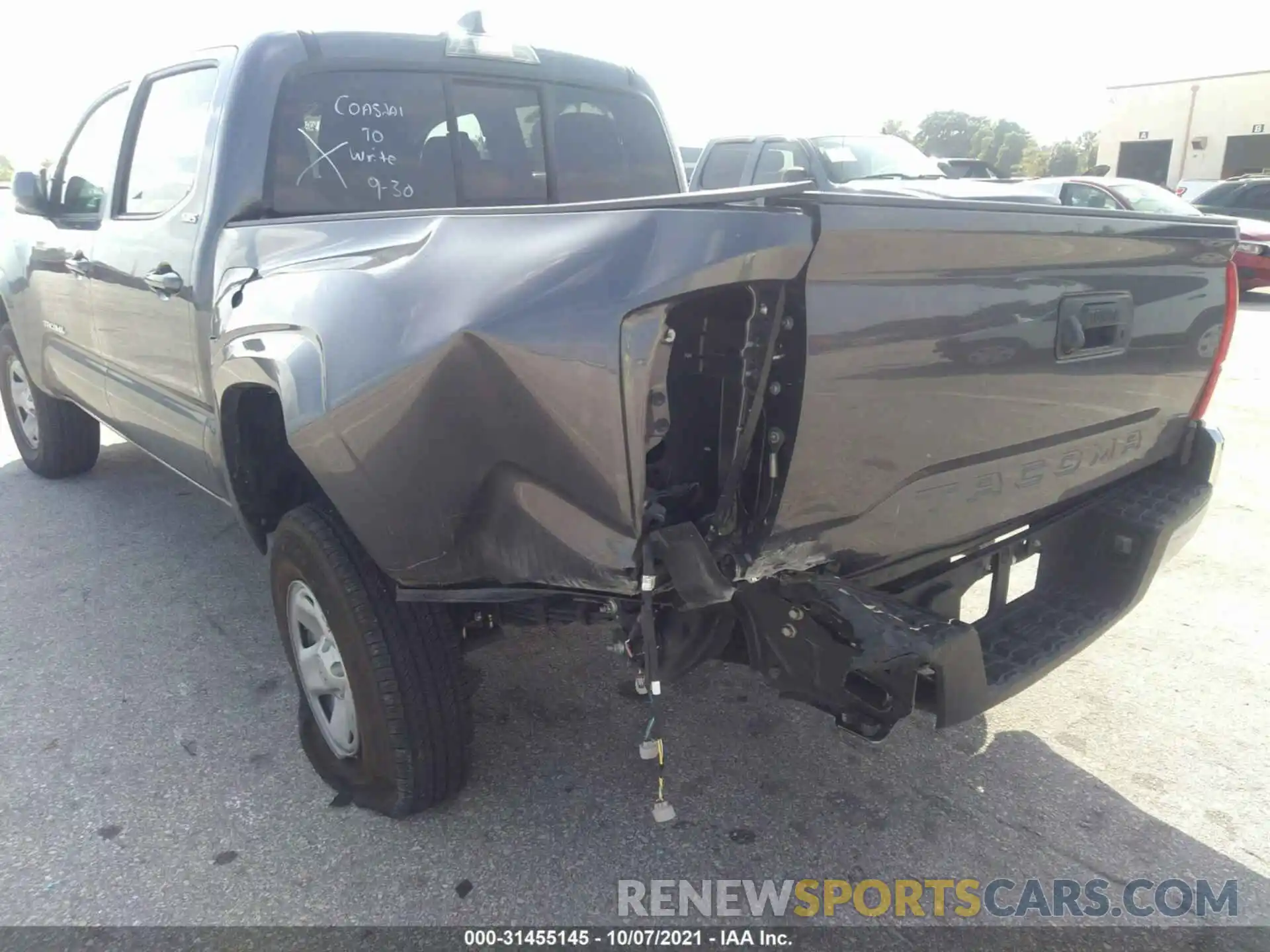 6 Photograph of a damaged car 3TYAX5GN4MT016059 TOYOTA TACOMA 2WD 2021