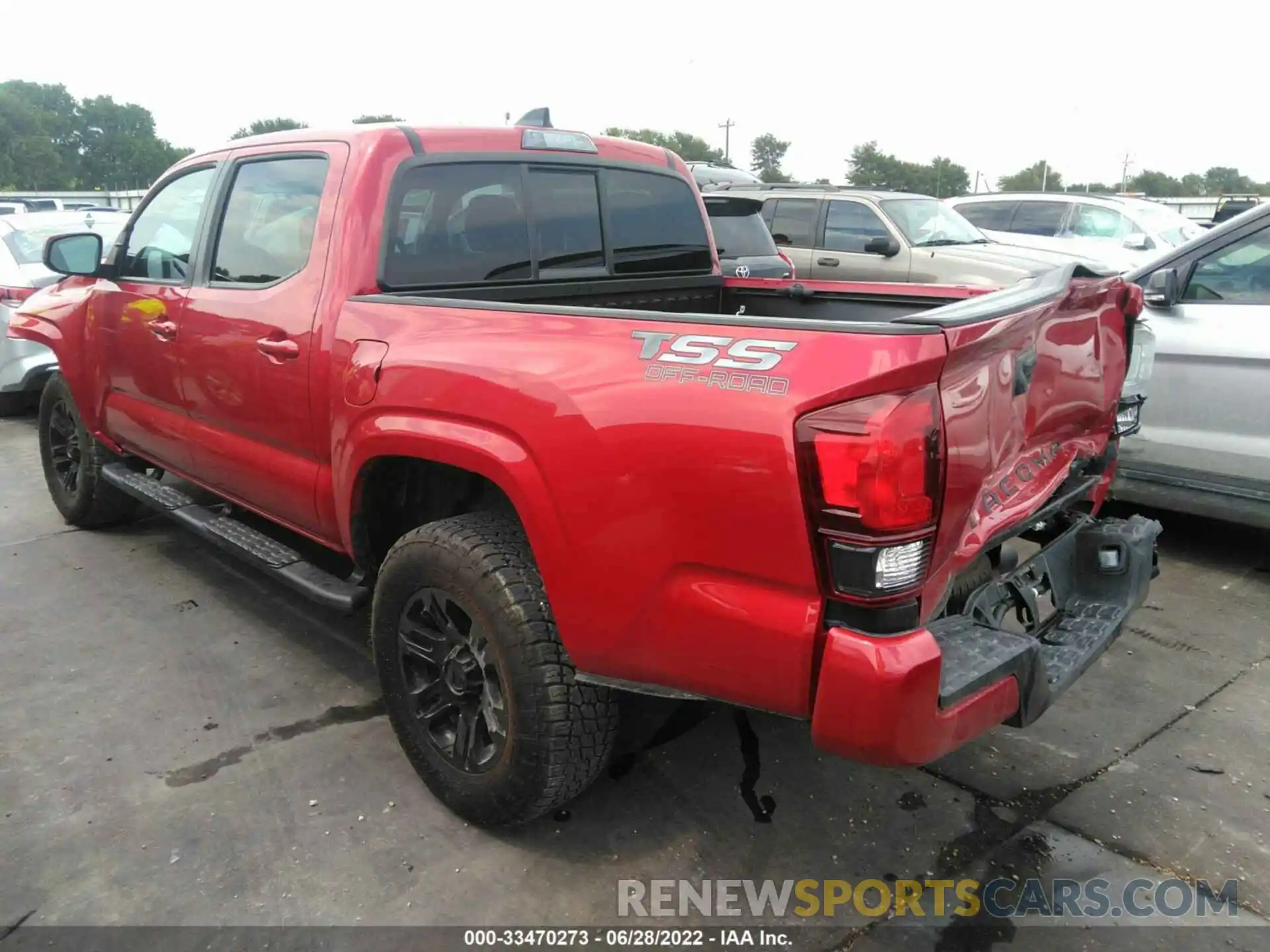 3 Photograph of a damaged car 3TYAX5GN4MT019074 TOYOTA TACOMA 2WD 2021