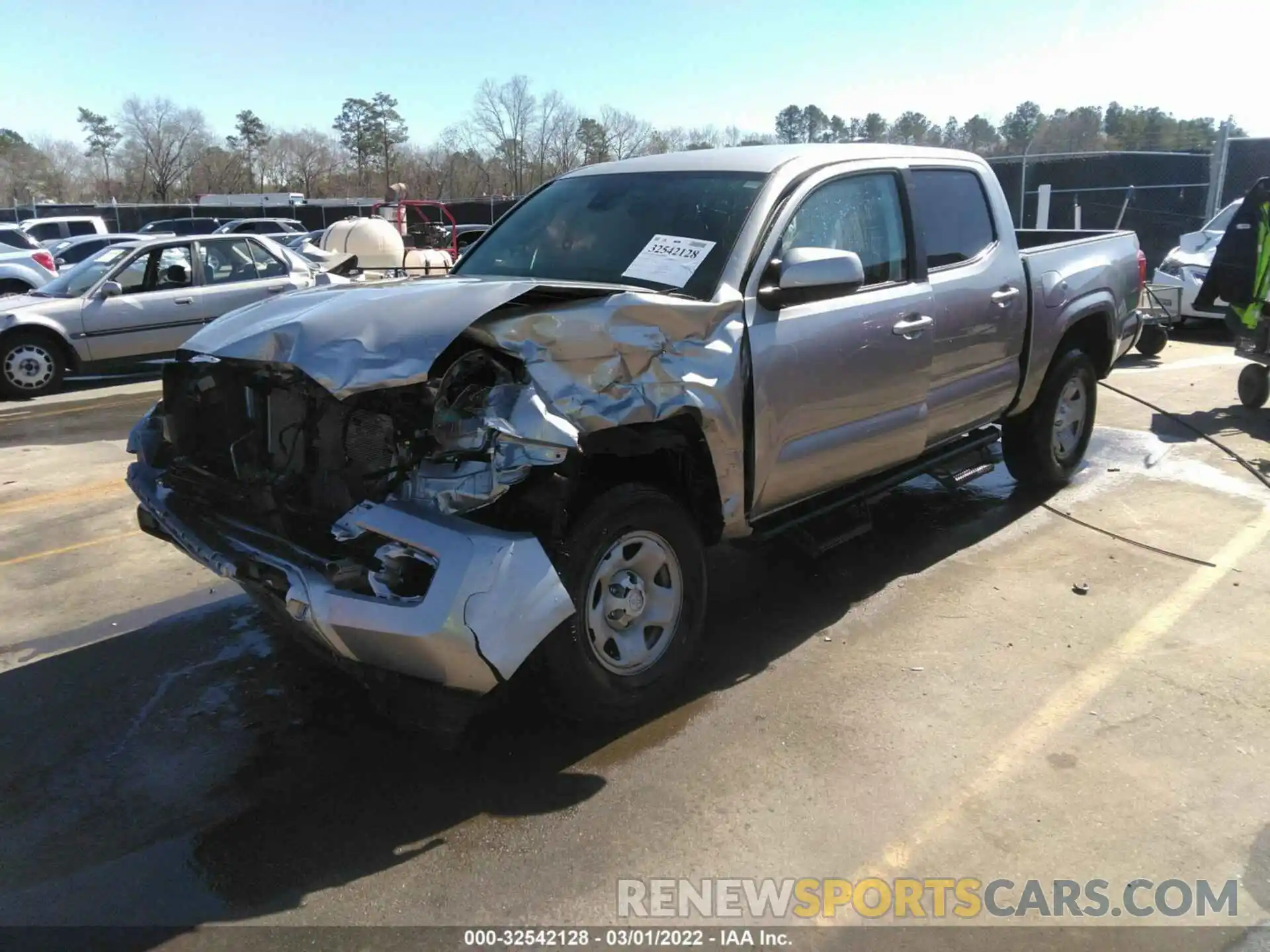 2 Photograph of a damaged car 3TYAX5GN5MT015566 TOYOTA TACOMA 2WD 2021