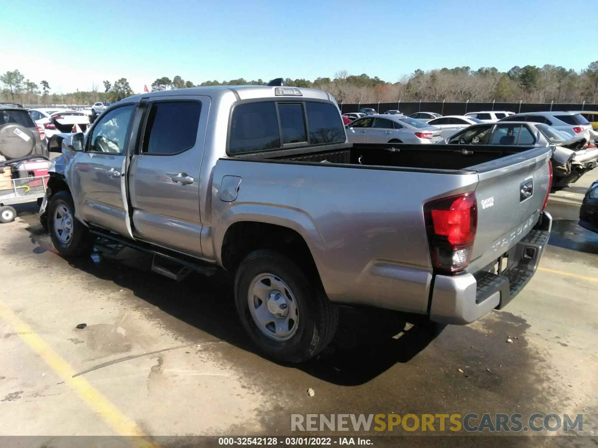 3 Photograph of a damaged car 3TYAX5GN5MT015566 TOYOTA TACOMA 2WD 2021