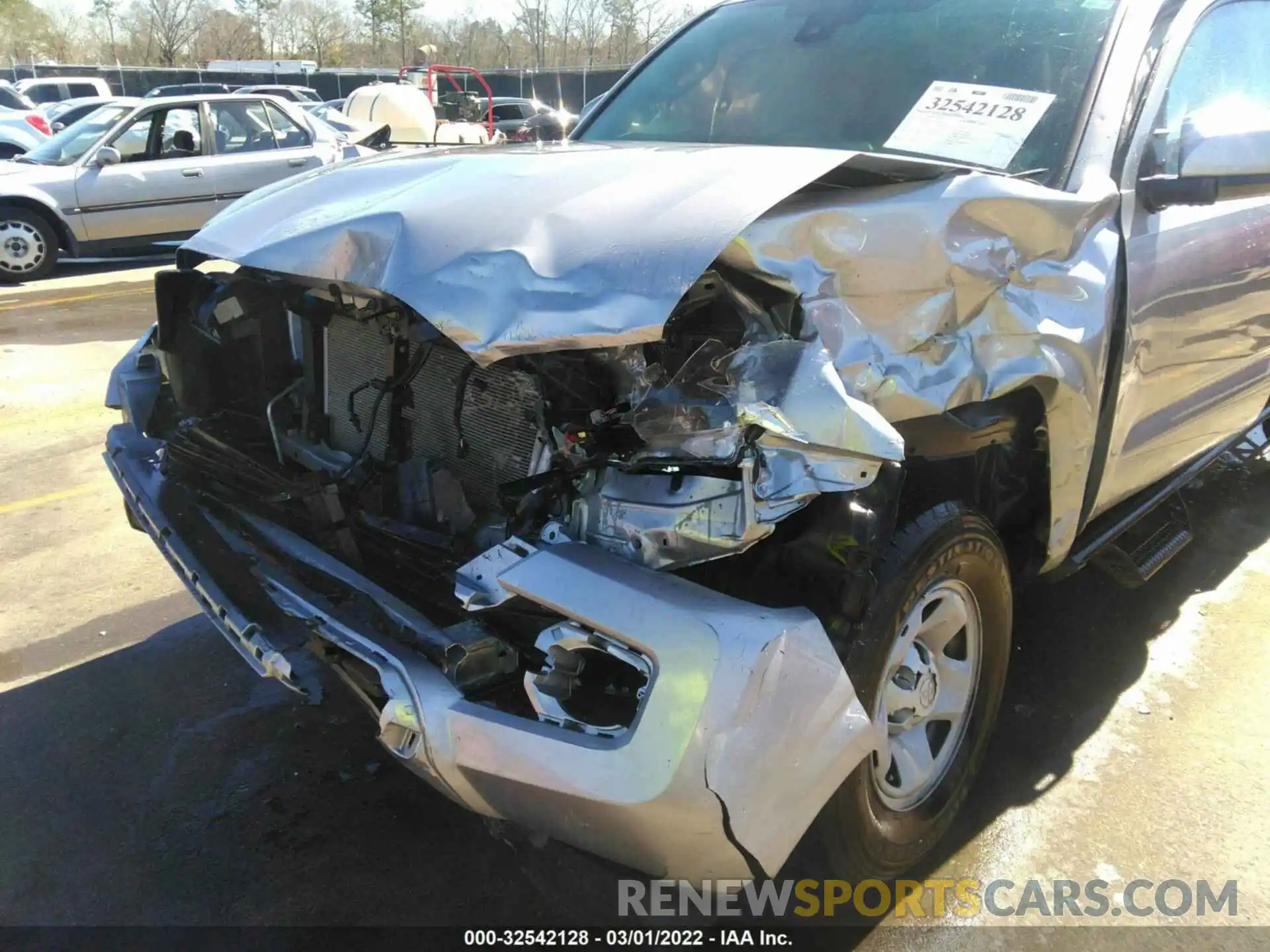 6 Photograph of a damaged car 3TYAX5GN5MT015566 TOYOTA TACOMA 2WD 2021