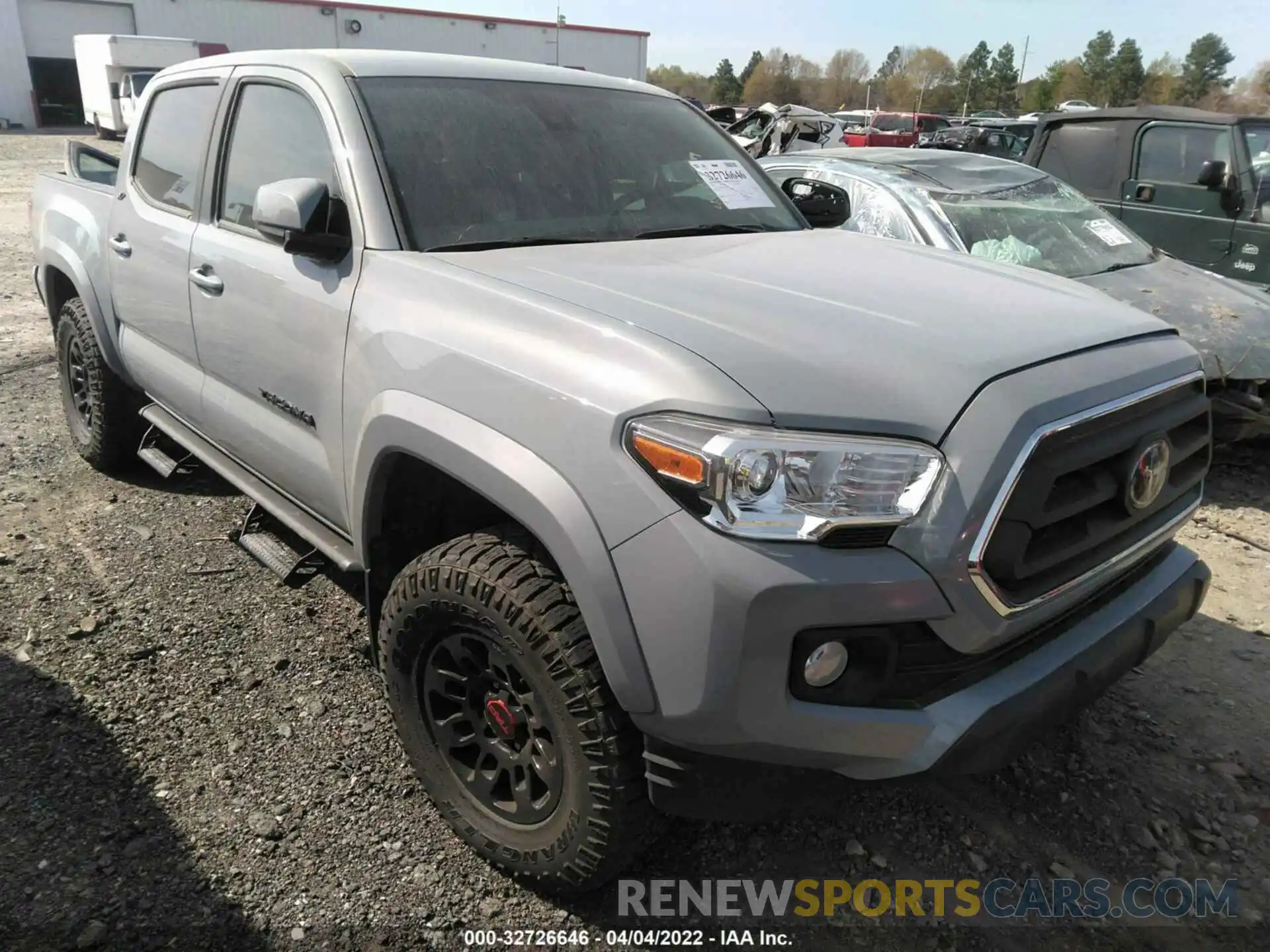 1 Photograph of a damaged car 3TYAX5GN5MT024686 TOYOTA TACOMA 2WD 2021