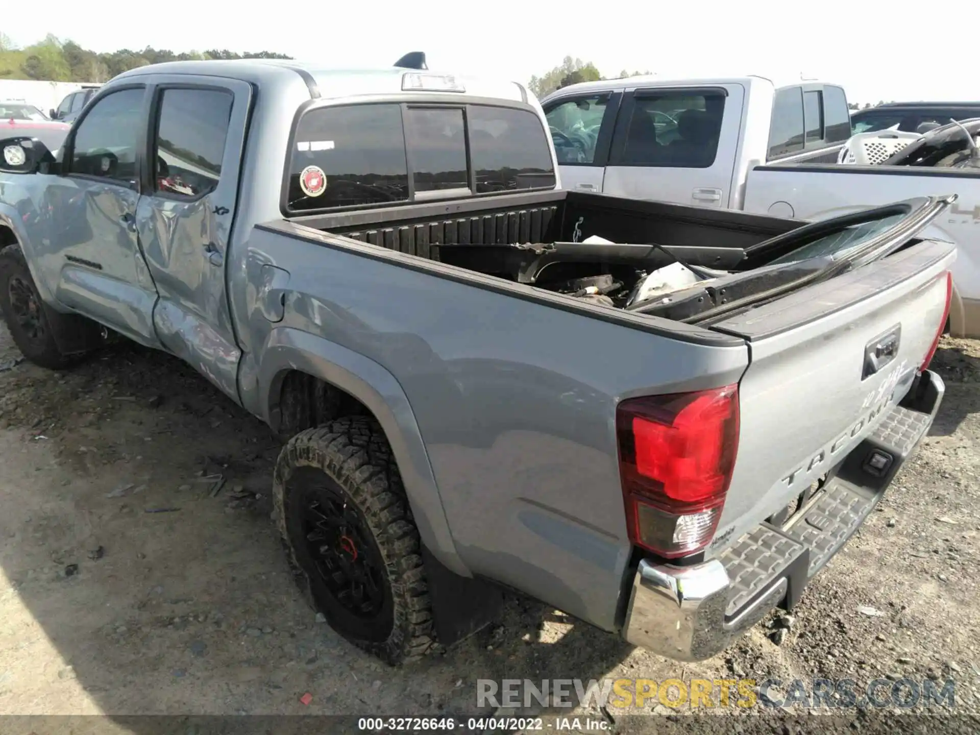 3 Photograph of a damaged car 3TYAX5GN5MT024686 TOYOTA TACOMA 2WD 2021