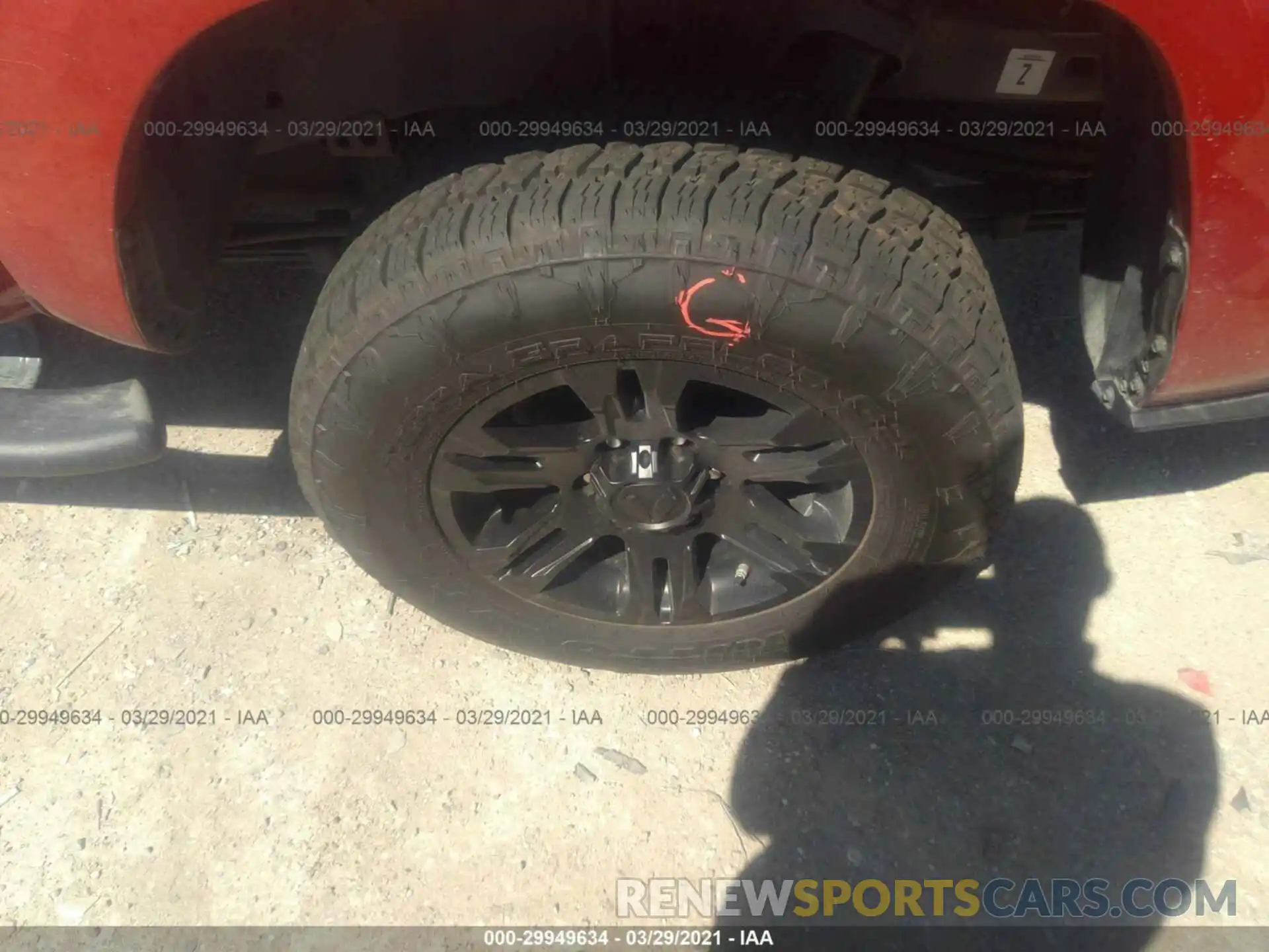 13 Photograph of a damaged car 3TYAX5GN6MT012045 TOYOTA TACOMA 2WD 2021