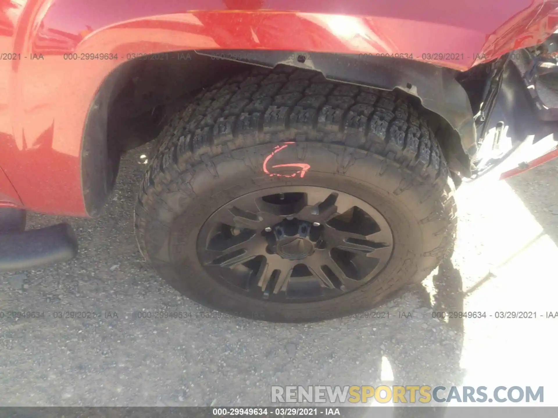 14 Photograph of a damaged car 3TYAX5GN6MT012045 TOYOTA TACOMA 2WD 2021