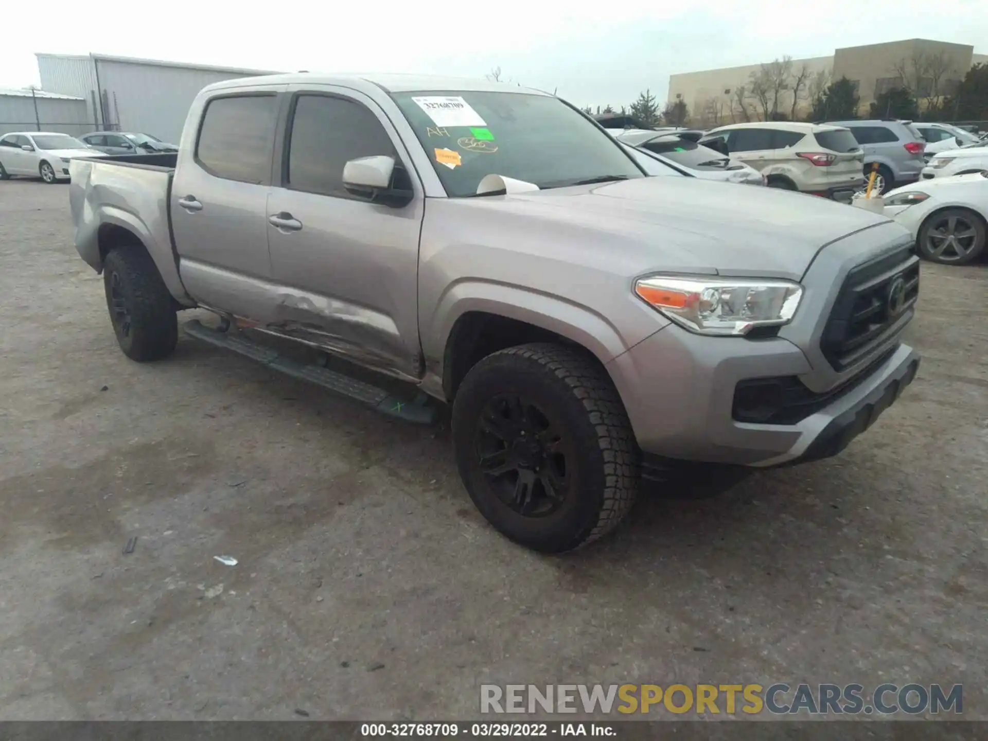 1 Photograph of a damaged car 3TYAX5GN6MT015141 TOYOTA TACOMA 2WD 2021