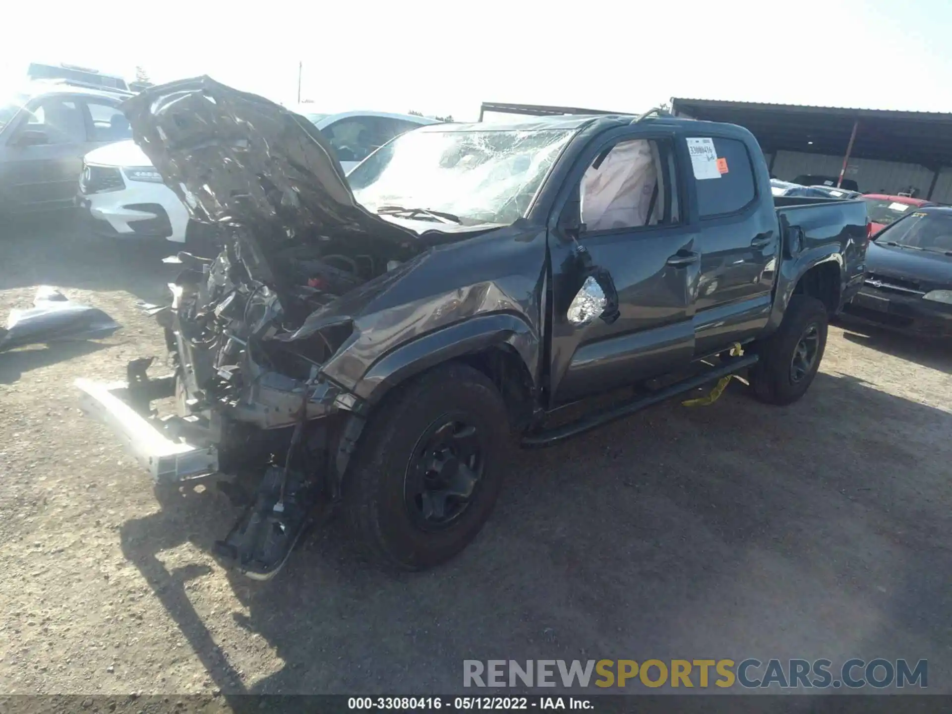 2 Фотография поврежденного автомобиля 3TYAX5GN6MT016306 TOYOTA TACOMA 2WD 2021