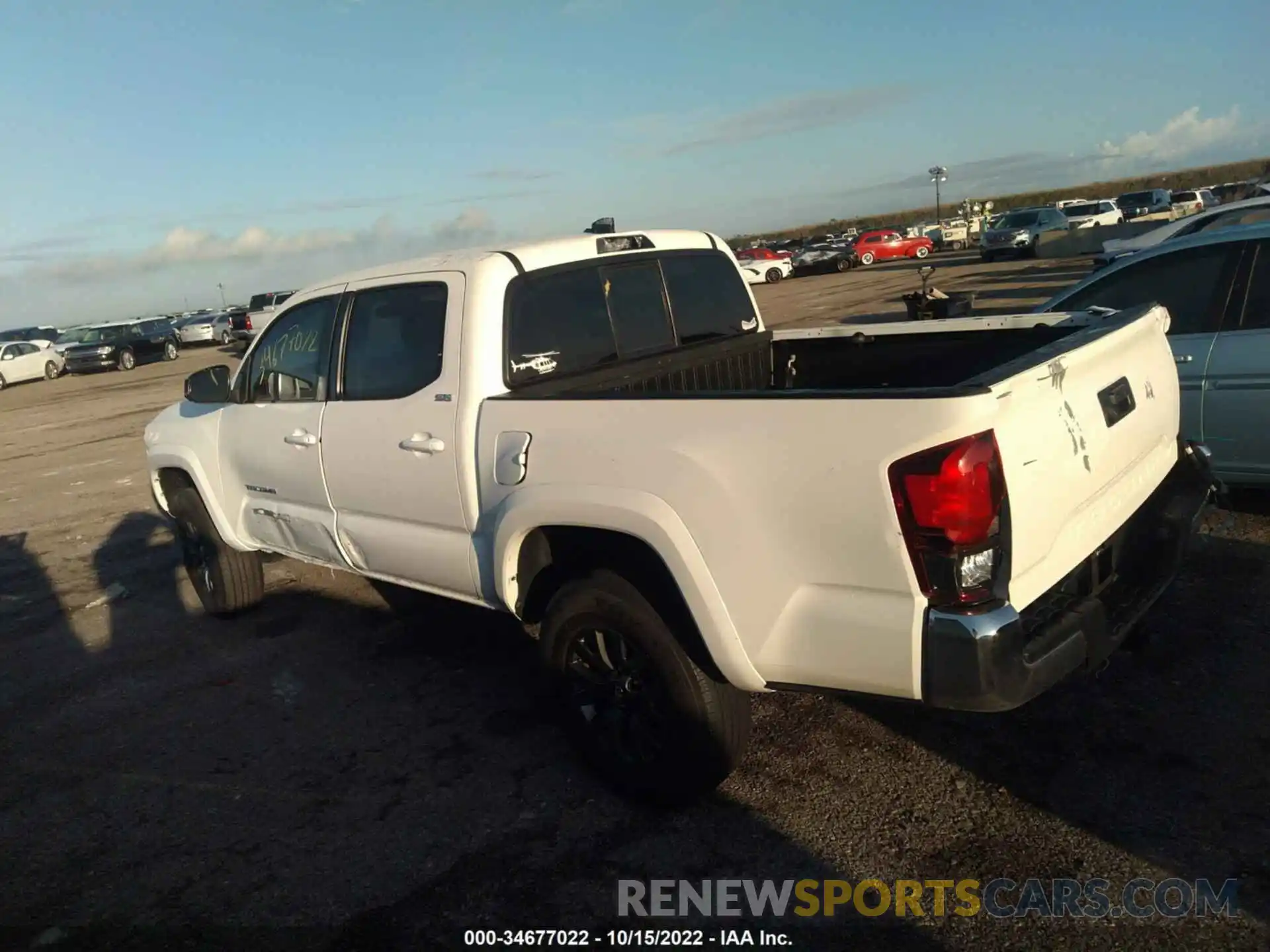 3 Photograph of a damaged car 3TYAX5GN6MT016452 TOYOTA TACOMA 2WD 2021