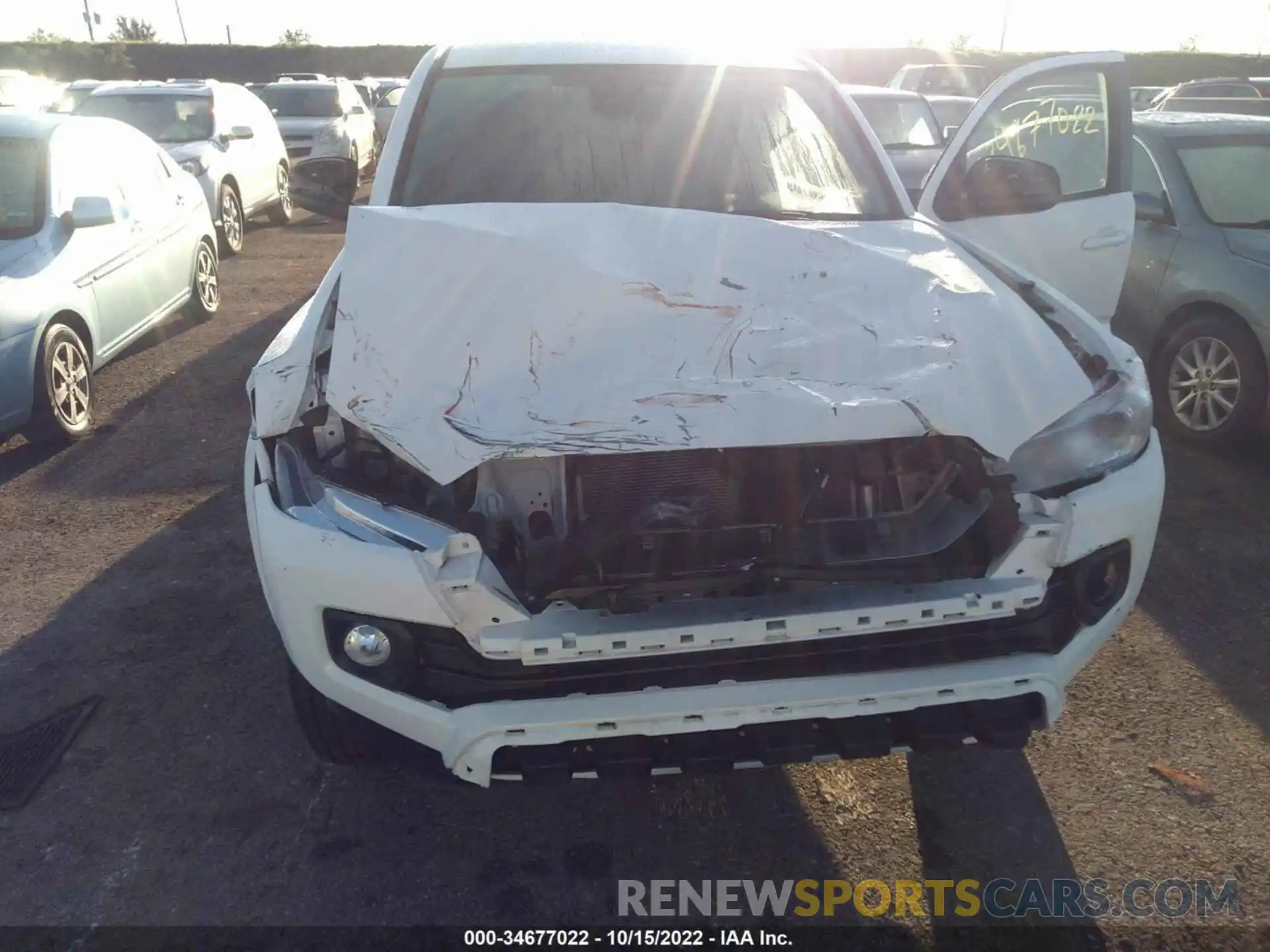 6 Photograph of a damaged car 3TYAX5GN6MT016452 TOYOTA TACOMA 2WD 2021