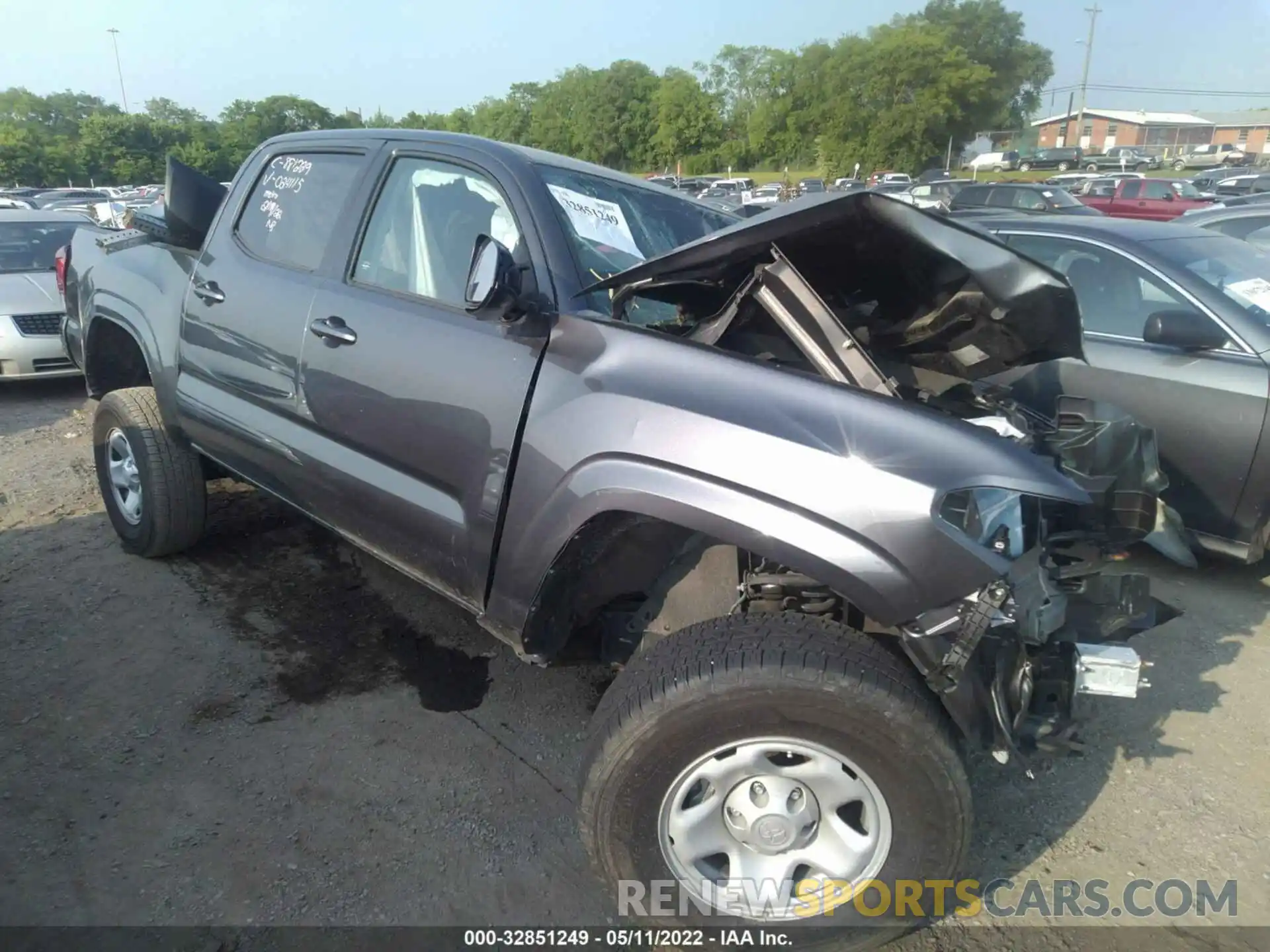 1 Фотография поврежденного автомобиля 3TYAX5GN6MT024115 TOYOTA TACOMA 2WD 2021