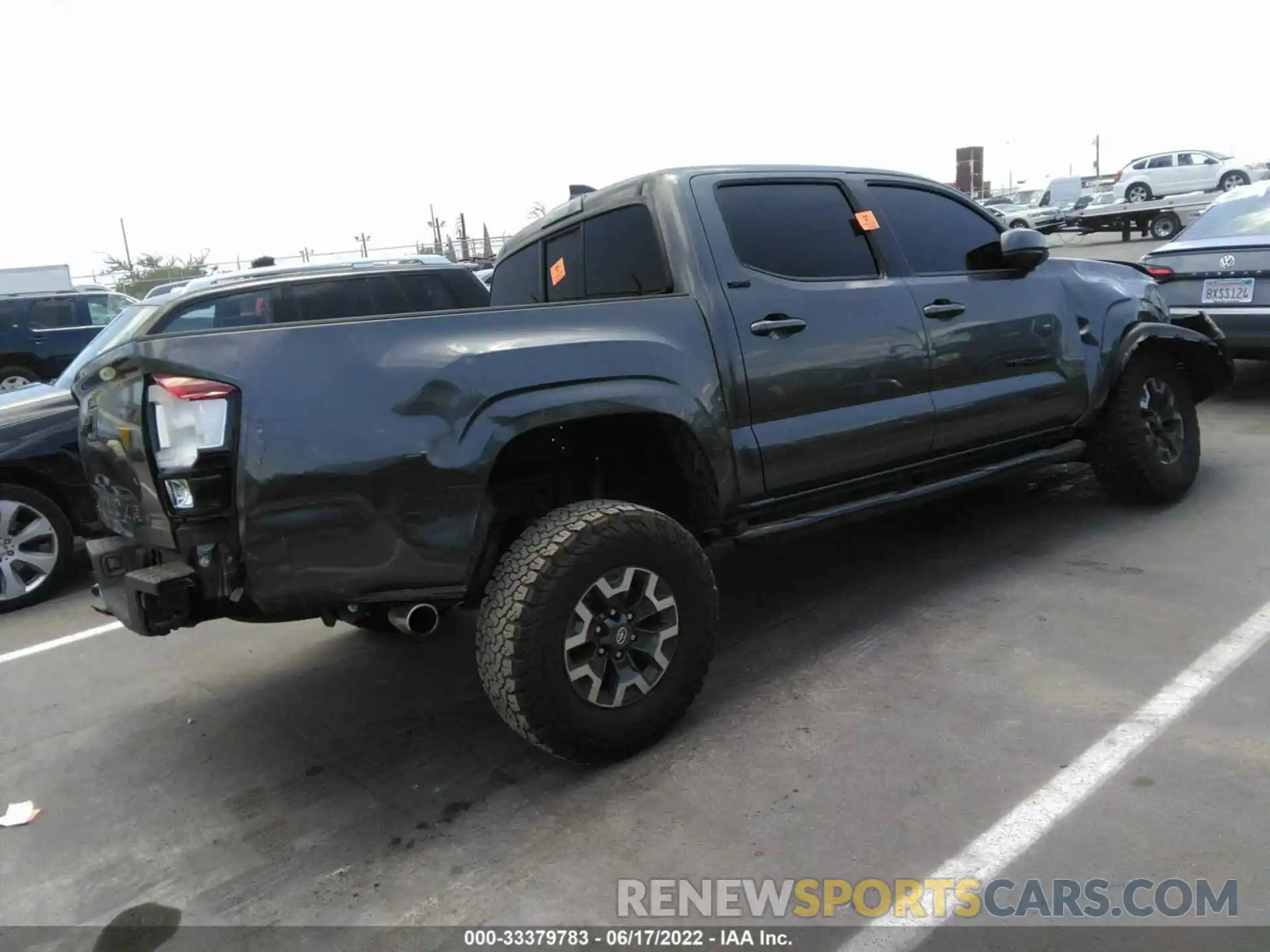 4 Фотография поврежденного автомобиля 3TYAX5GN7MT011535 TOYOTA TACOMA 2WD 2021