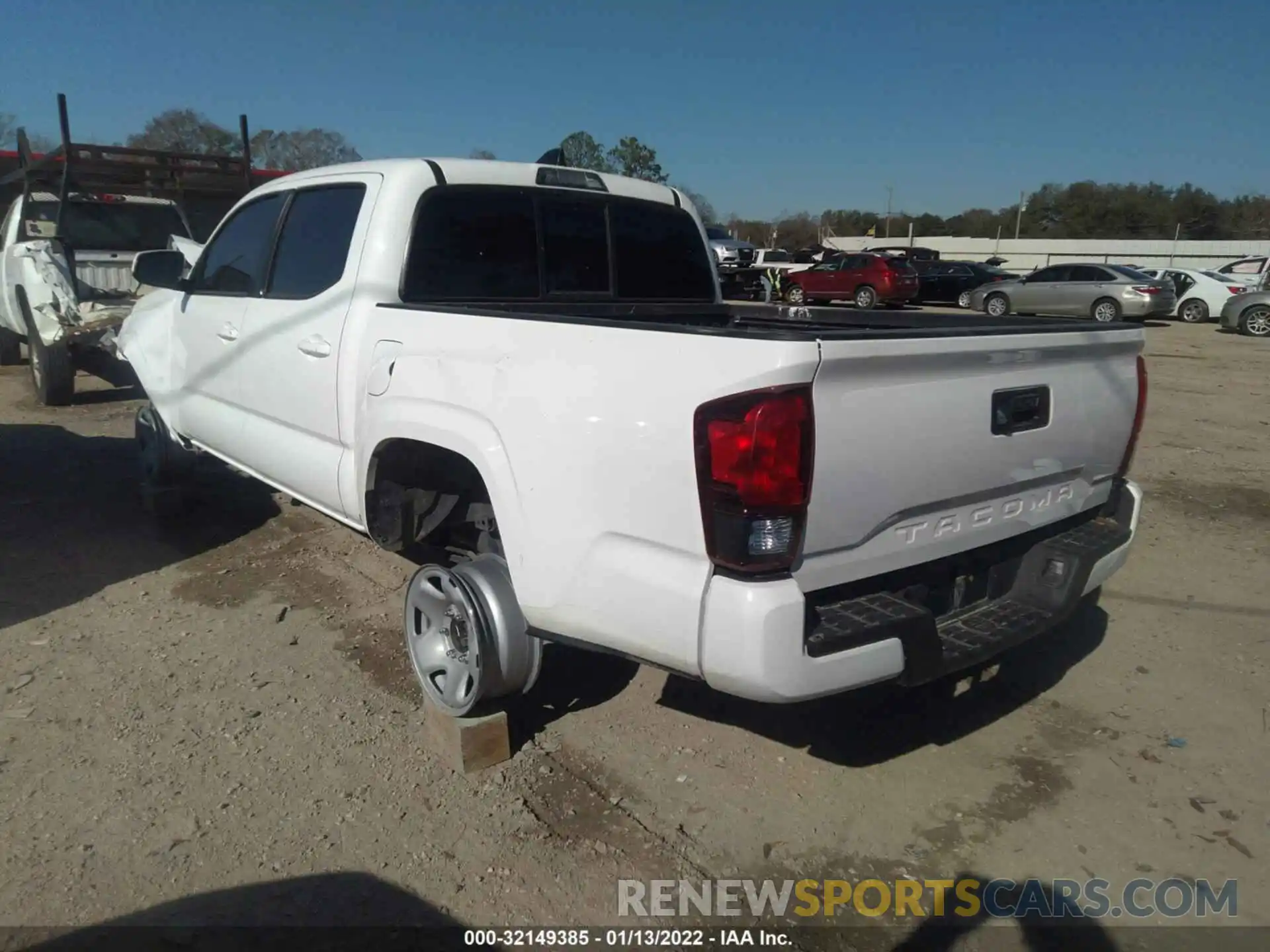 3 Photograph of a damaged car 3TYAX5GN7MT018386 TOYOTA TACOMA 2WD 2021