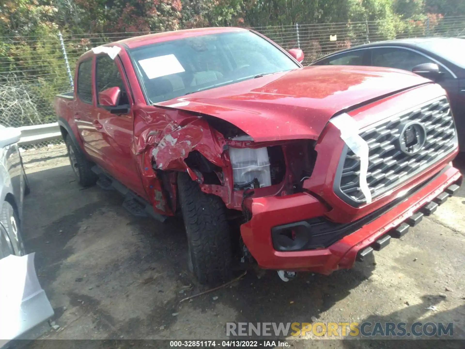 1 Photograph of a damaged car 3TYAX5GN7MT024981 TOYOTA TACOMA 2WD 2021