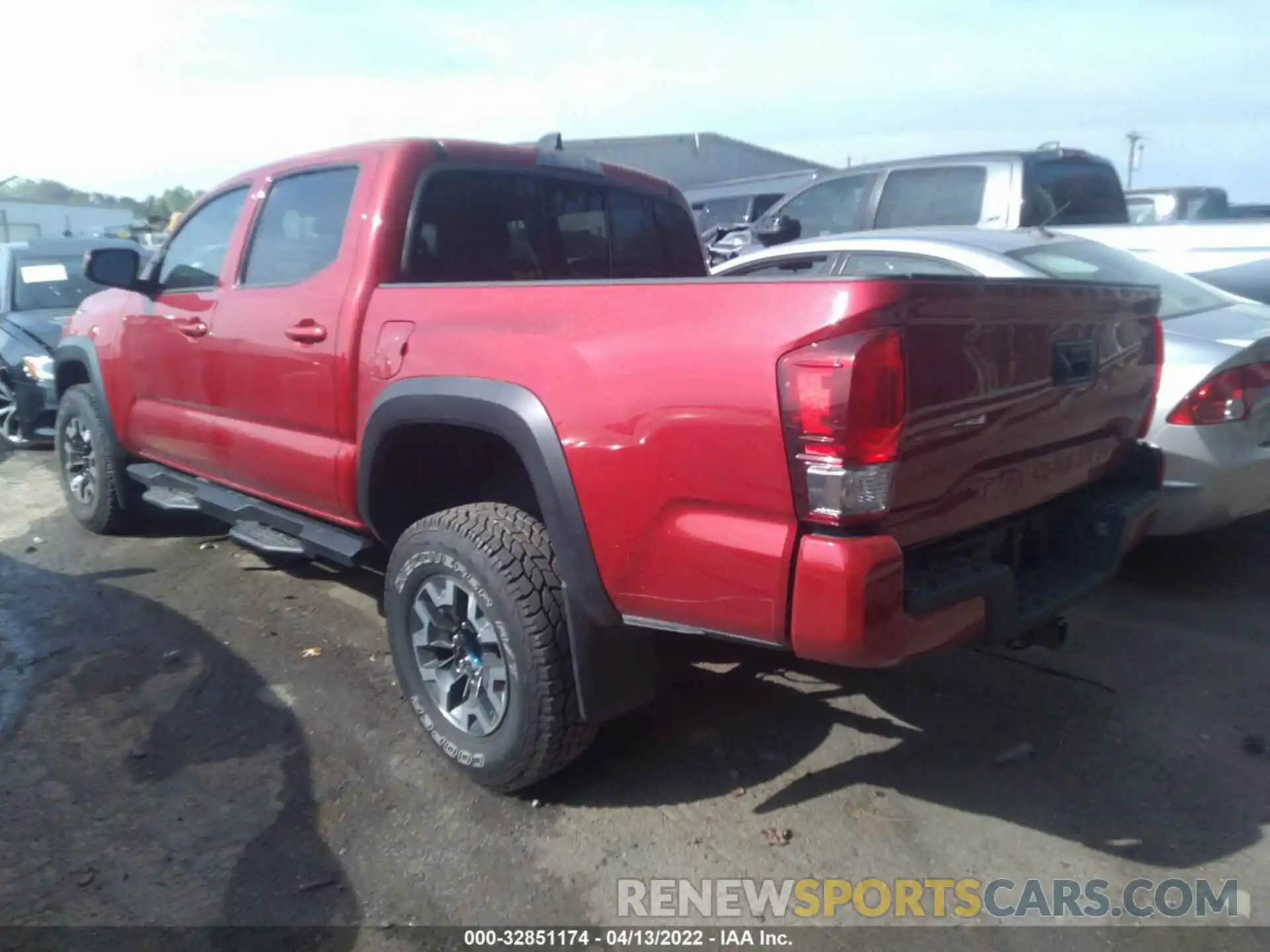 3 Photograph of a damaged car 3TYAX5GN7MT024981 TOYOTA TACOMA 2WD 2021