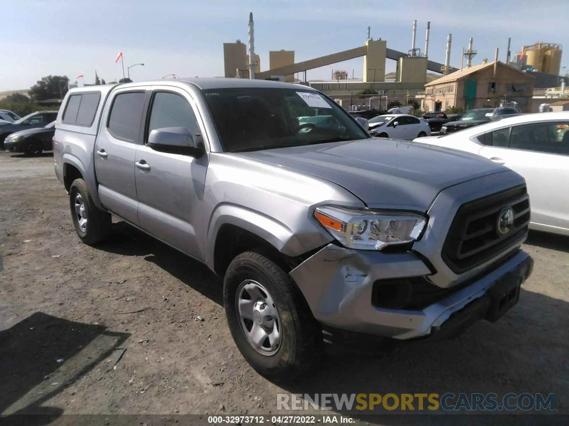 1 Photograph of a damaged car 3TYAX5GN7MT030327 TOYOTA TACOMA 2WD 2021