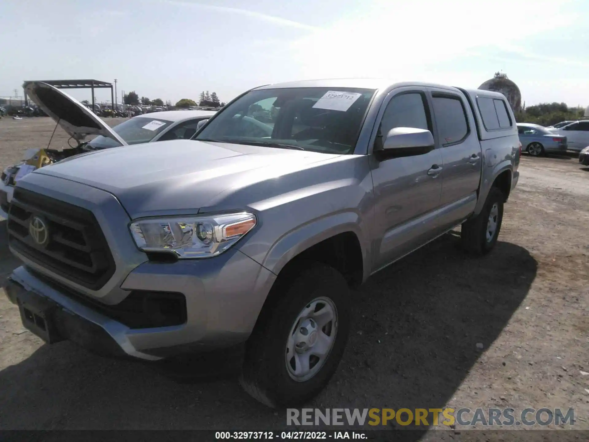 2 Photograph of a damaged car 3TYAX5GN7MT030327 TOYOTA TACOMA 2WD 2021