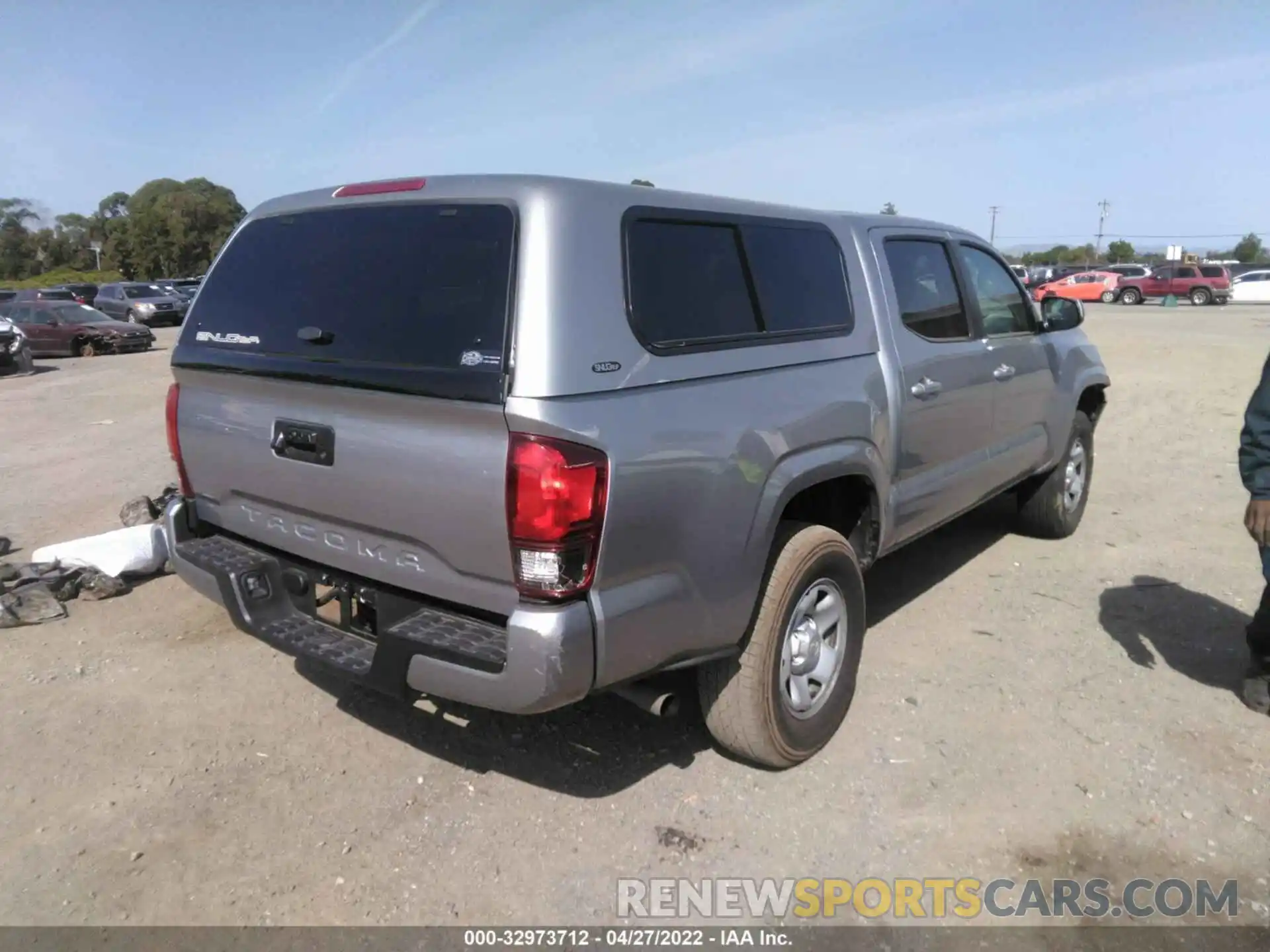 4 Photograph of a damaged car 3TYAX5GN7MT030327 TOYOTA TACOMA 2WD 2021