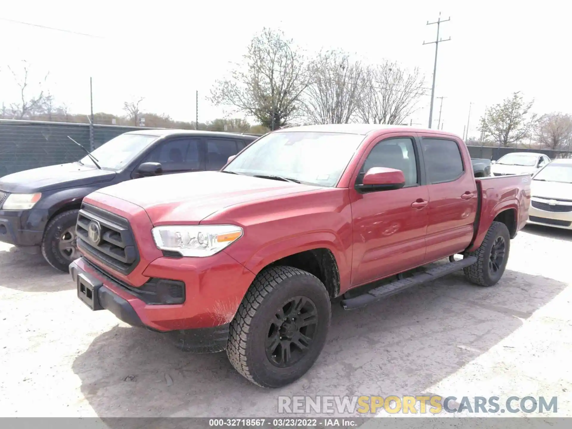 2 Фотография поврежденного автомобиля 3TYAX5GN7MT033020 TOYOTA TACOMA 2WD 2021