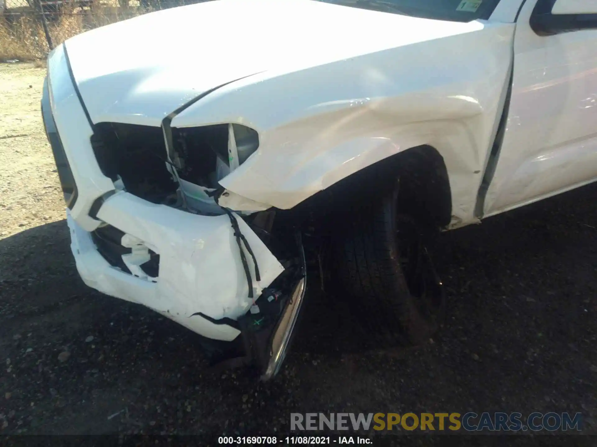 6 Photograph of a damaged car 3TYAX5GN8MT009843 TOYOTA TACOMA 2WD 2021