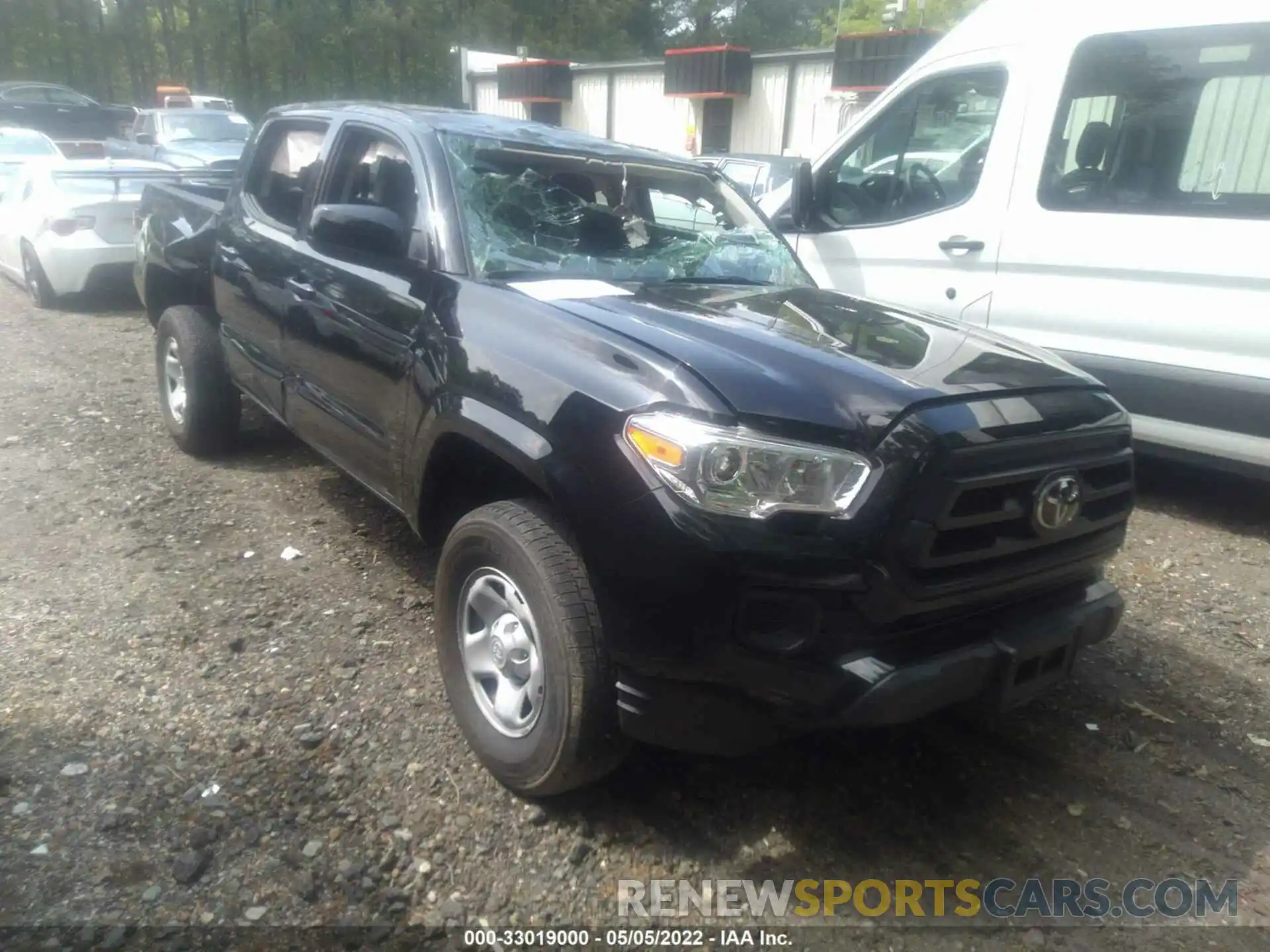 1 Photograph of a damaged car 3TYAX5GN8MT010068 TOYOTA TACOMA 2WD 2021