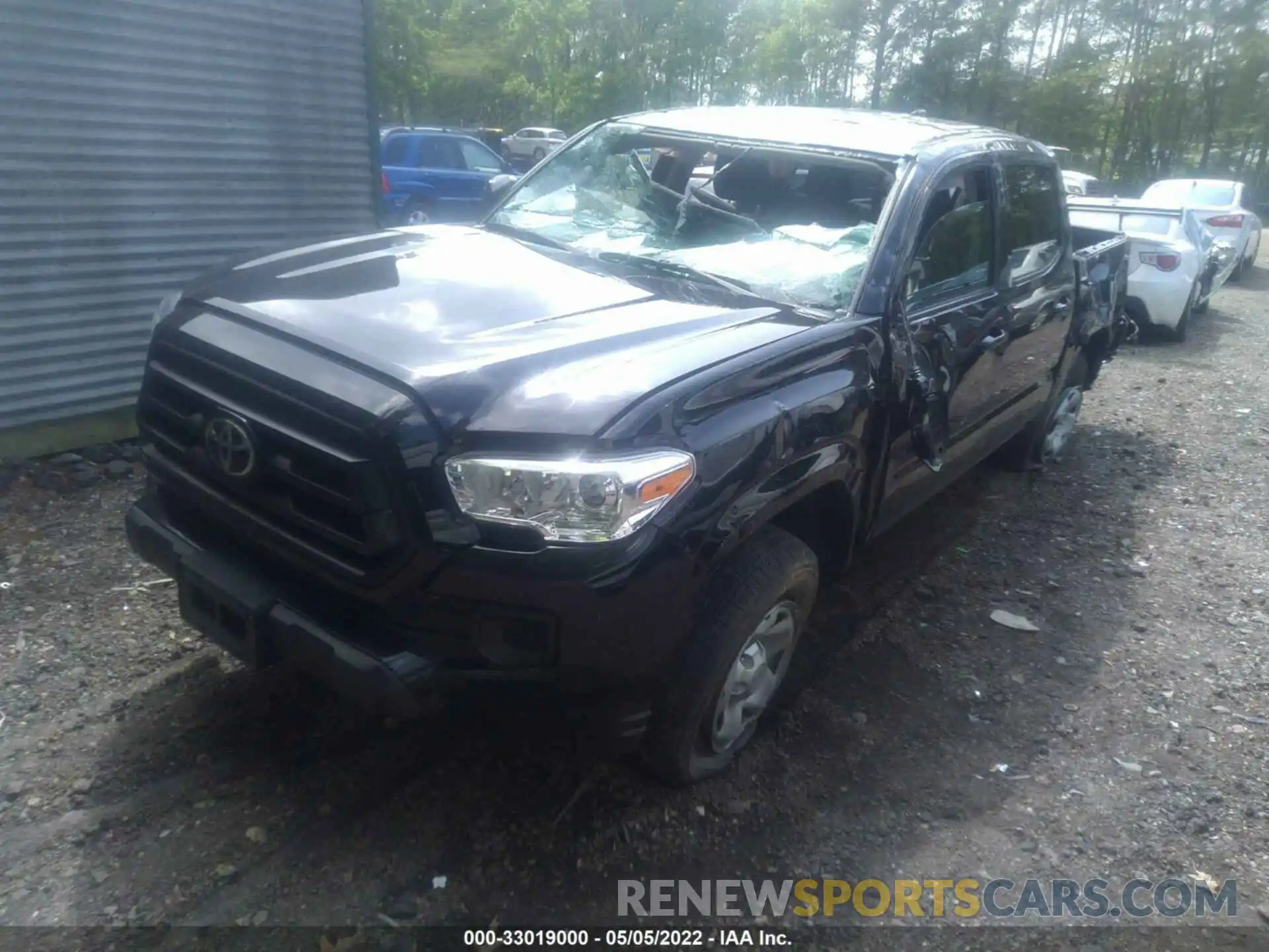 2 Photograph of a damaged car 3TYAX5GN8MT010068 TOYOTA TACOMA 2WD 2021