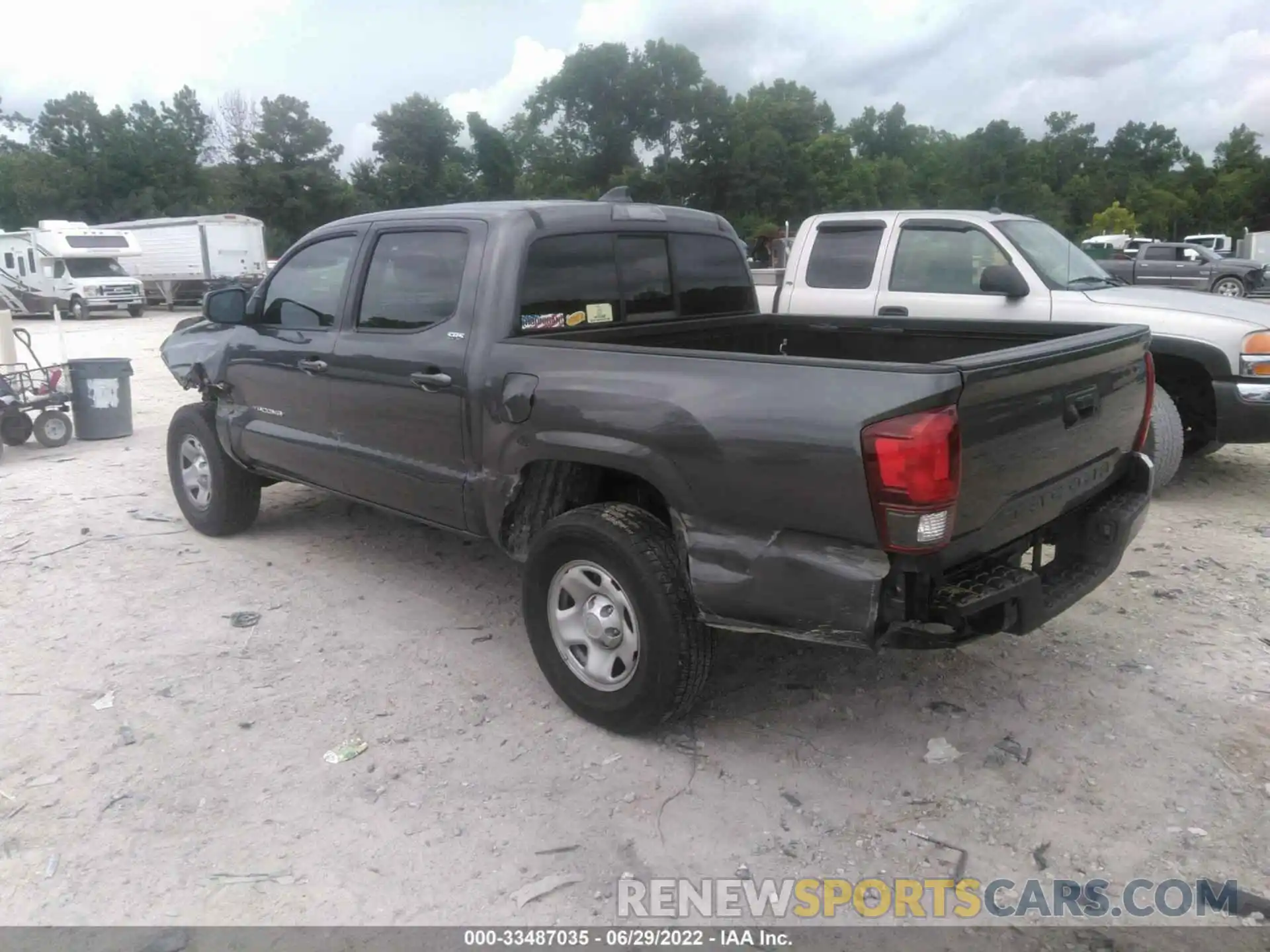 3 Photograph of a damaged car 3TYAX5GN8MT016193 TOYOTA TACOMA 2WD 2021