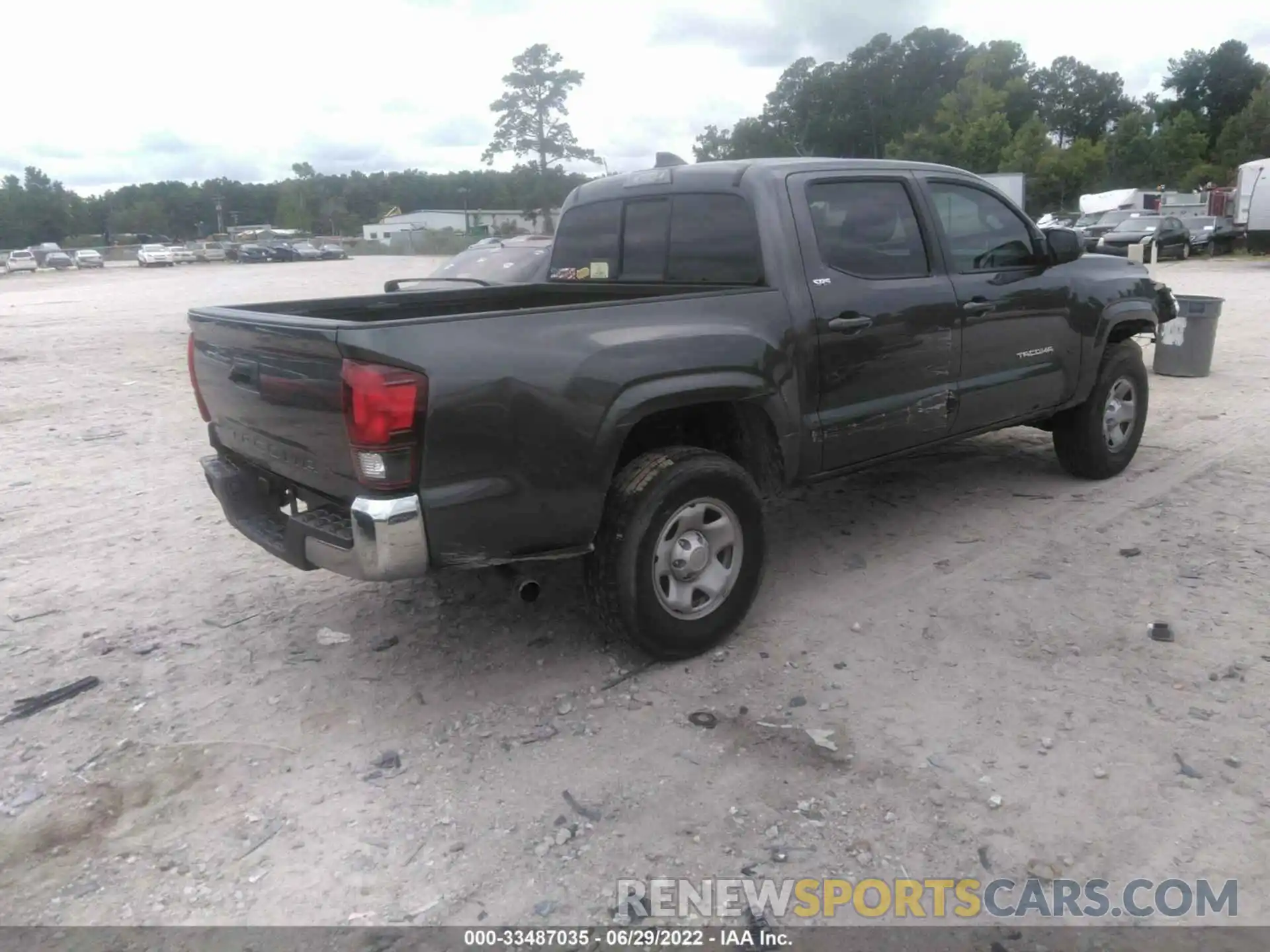 4 Photograph of a damaged car 3TYAX5GN8MT016193 TOYOTA TACOMA 2WD 2021