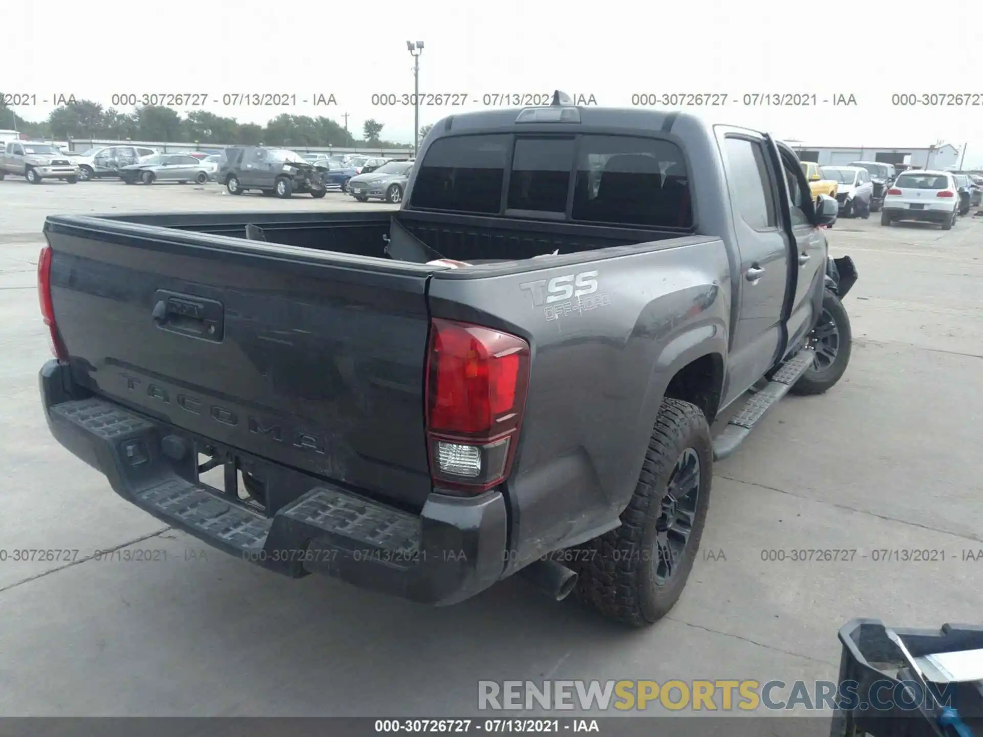 4 Photograph of a damaged car 3TYAX5GN8MT022866 TOYOTA TACOMA 2WD 2021