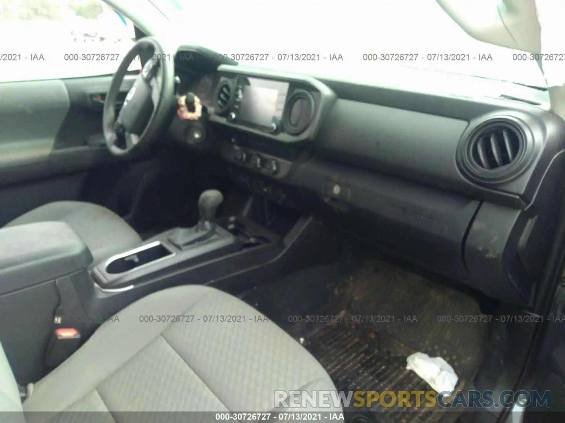 5 Фотография поврежденного автомобиля 3TYAX5GN8MT022866 TOYOTA TACOMA 2WD 2021