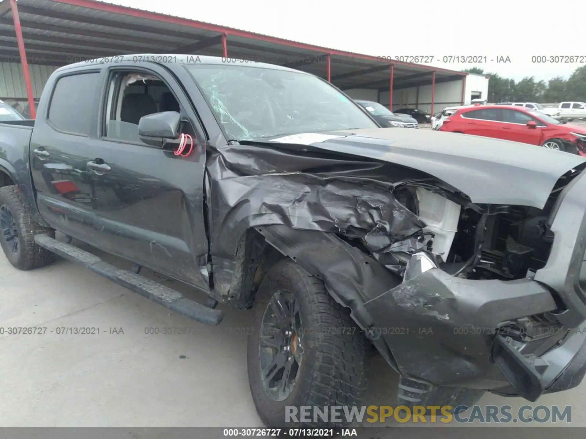 6 Photograph of a damaged car 3TYAX5GN8MT022866 TOYOTA TACOMA 2WD 2021