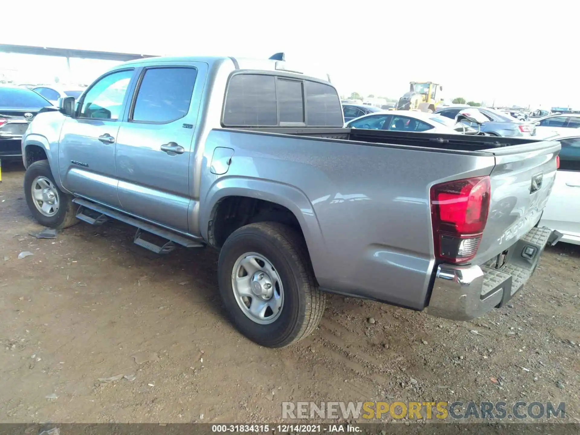 3 Photograph of a damaged car 3TYAX5GN9MT011729 TOYOTA TACOMA 2WD 2021