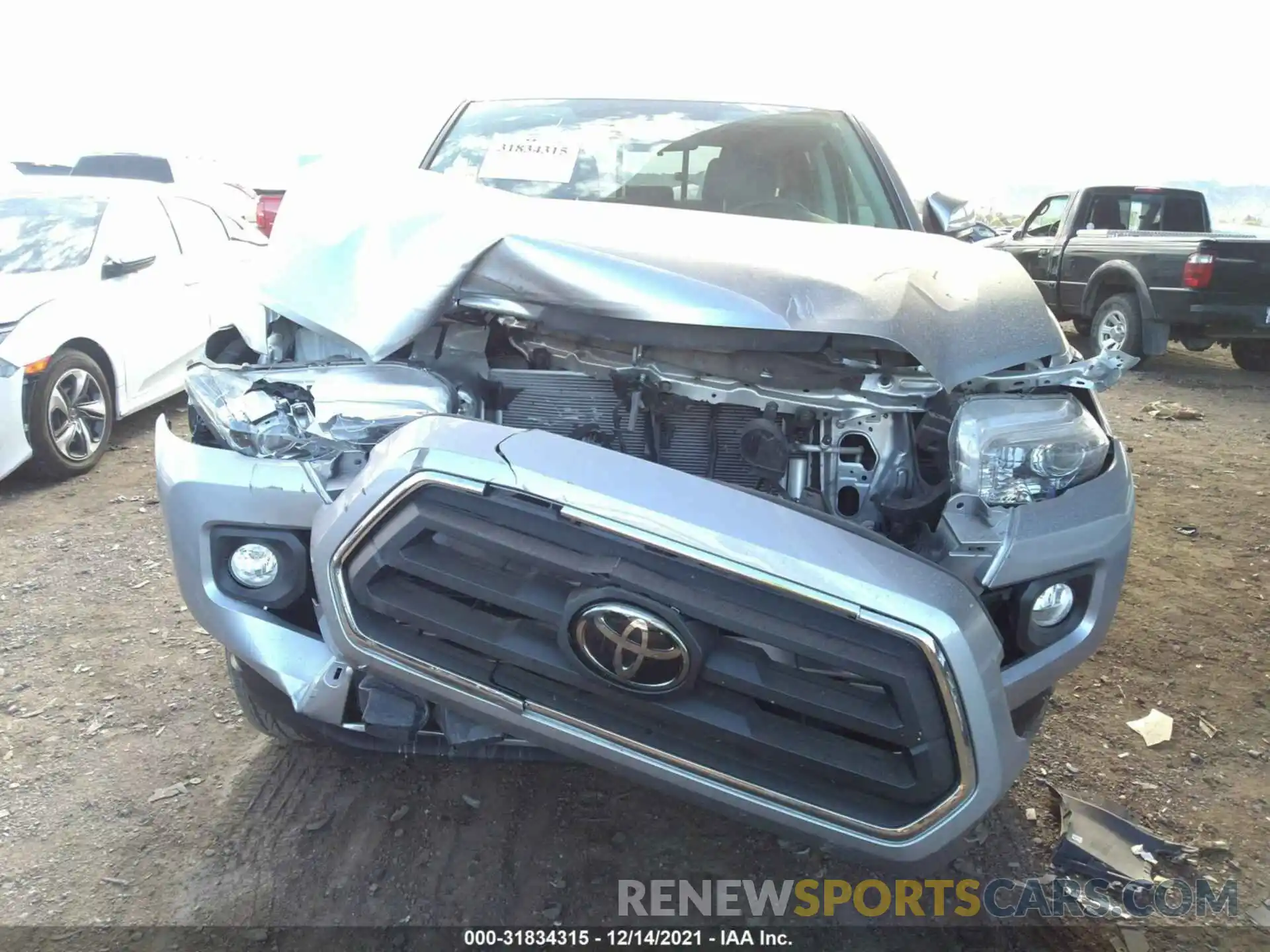 6 Photograph of a damaged car 3TYAX5GN9MT011729 TOYOTA TACOMA 2WD 2021