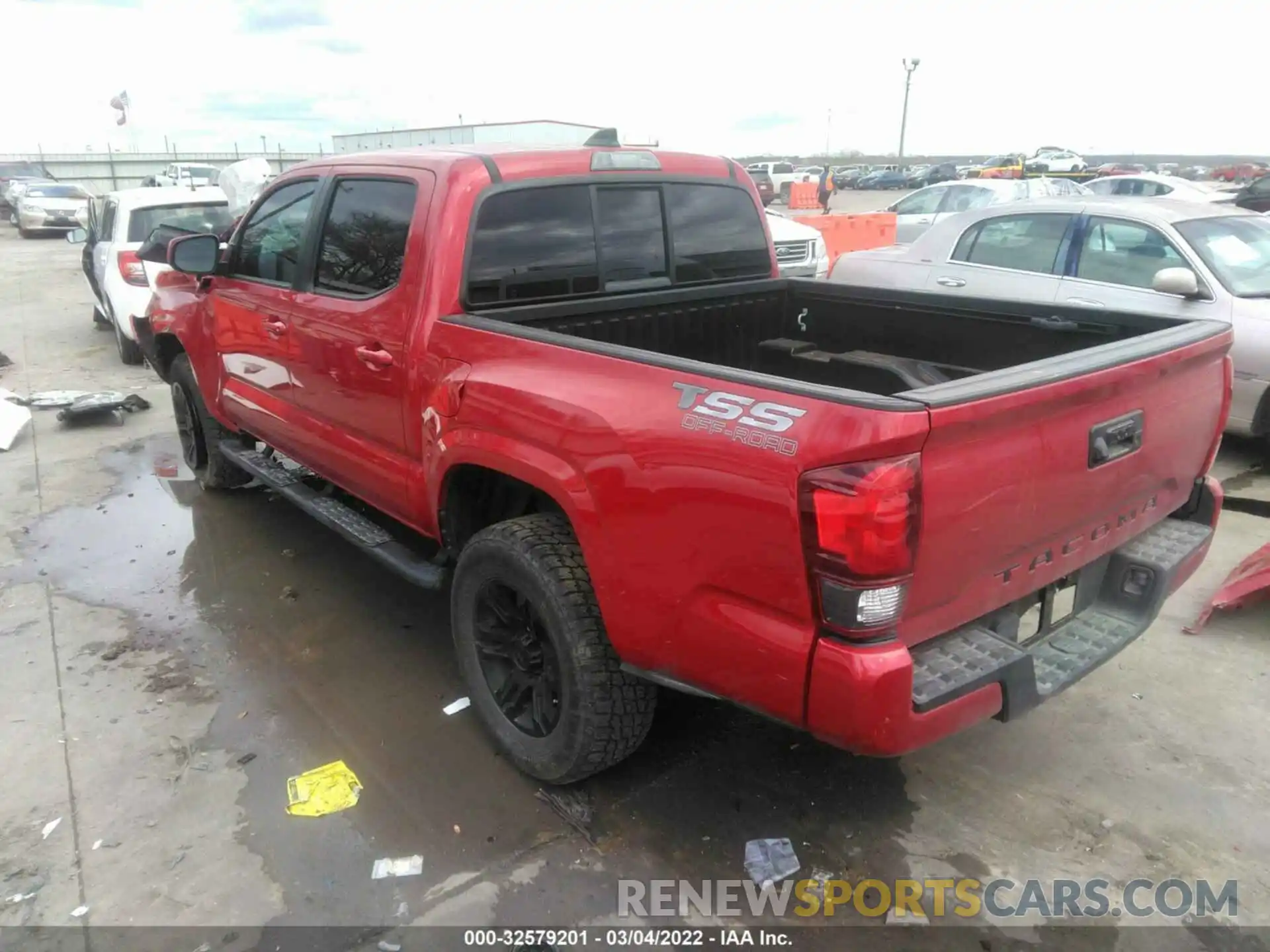 3 Photograph of a damaged car 3TYAX5GN9MT013741 TOYOTA TACOMA 2WD 2021