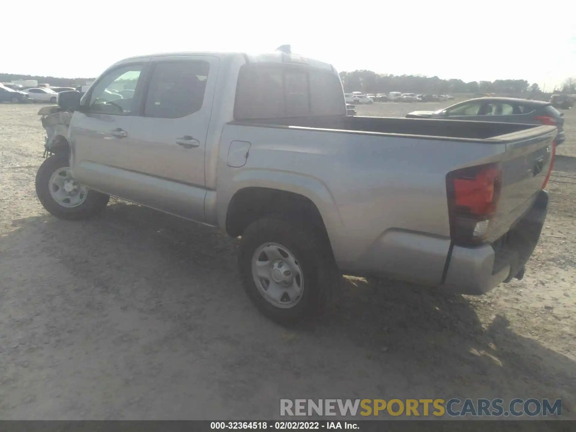 3 Photograph of a damaged car 3TYAX5GN9MT015795 TOYOTA TACOMA 2WD 2021