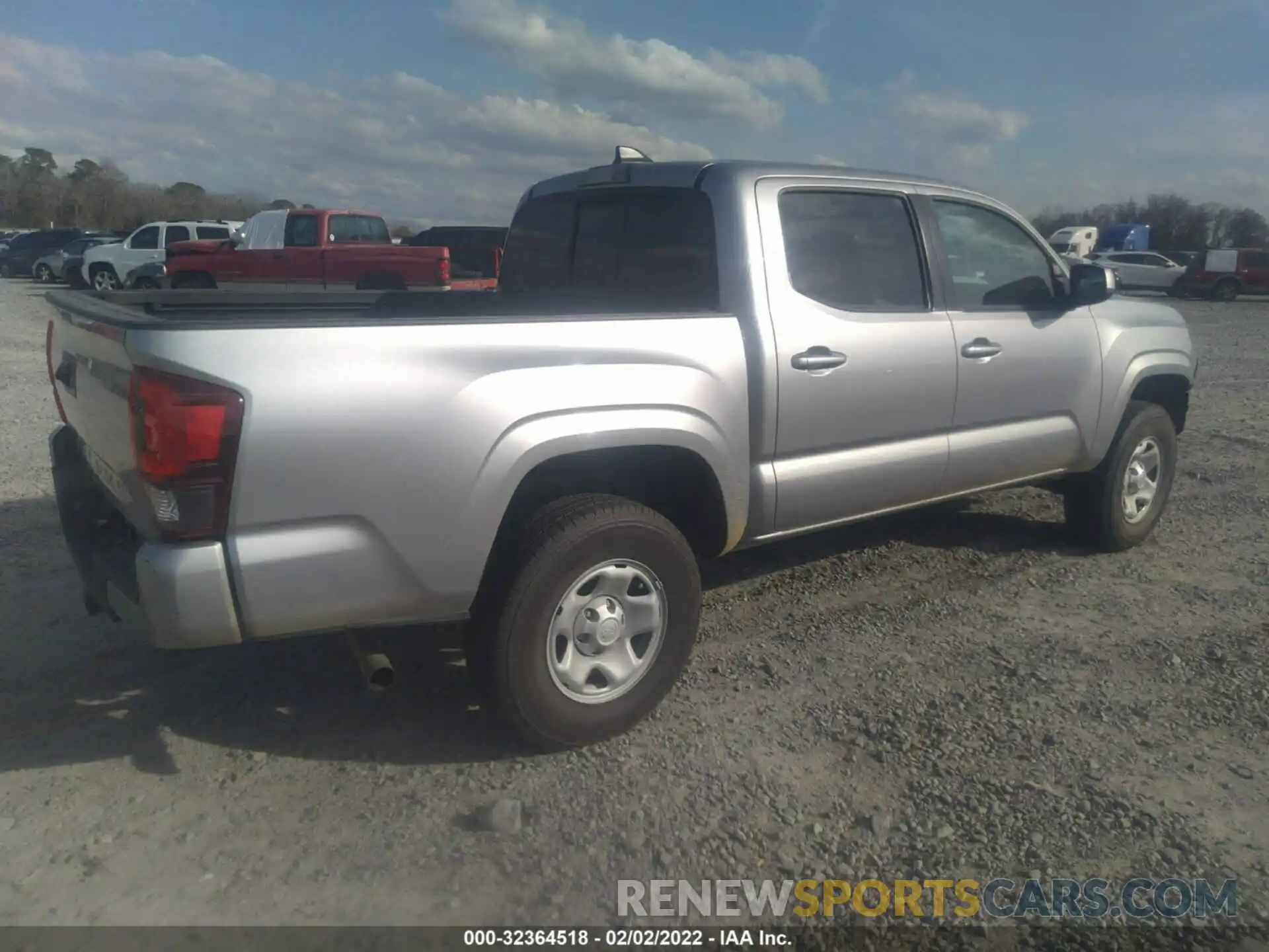 4 Фотография поврежденного автомобиля 3TYAX5GN9MT015795 TOYOTA TACOMA 2WD 2021