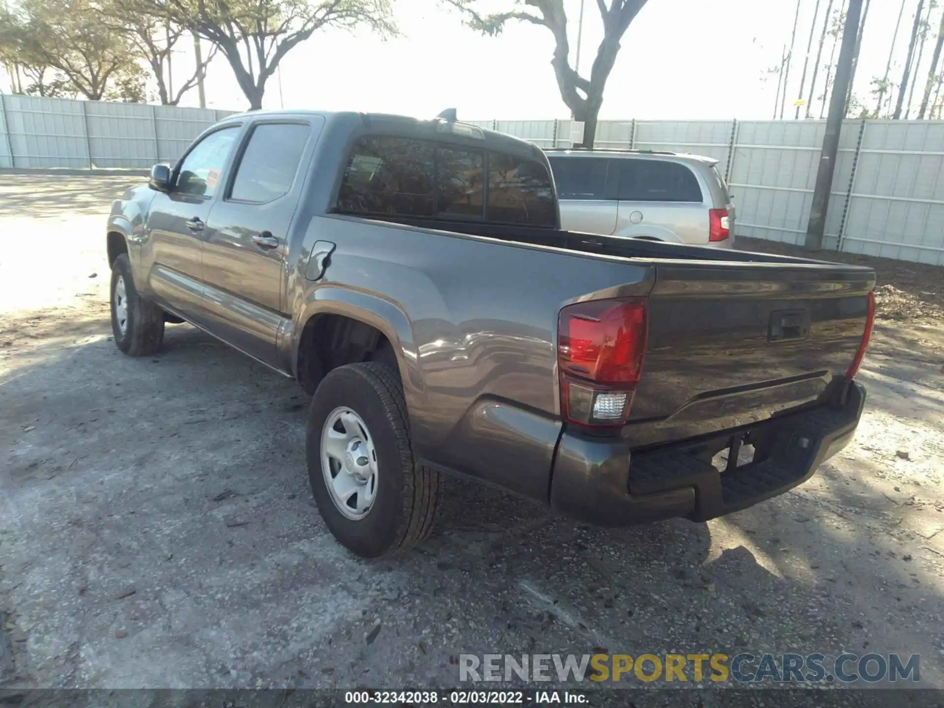 3 Photograph of a damaged car 3TYAX5GN9MT016588 TOYOTA TACOMA 2WD 2021