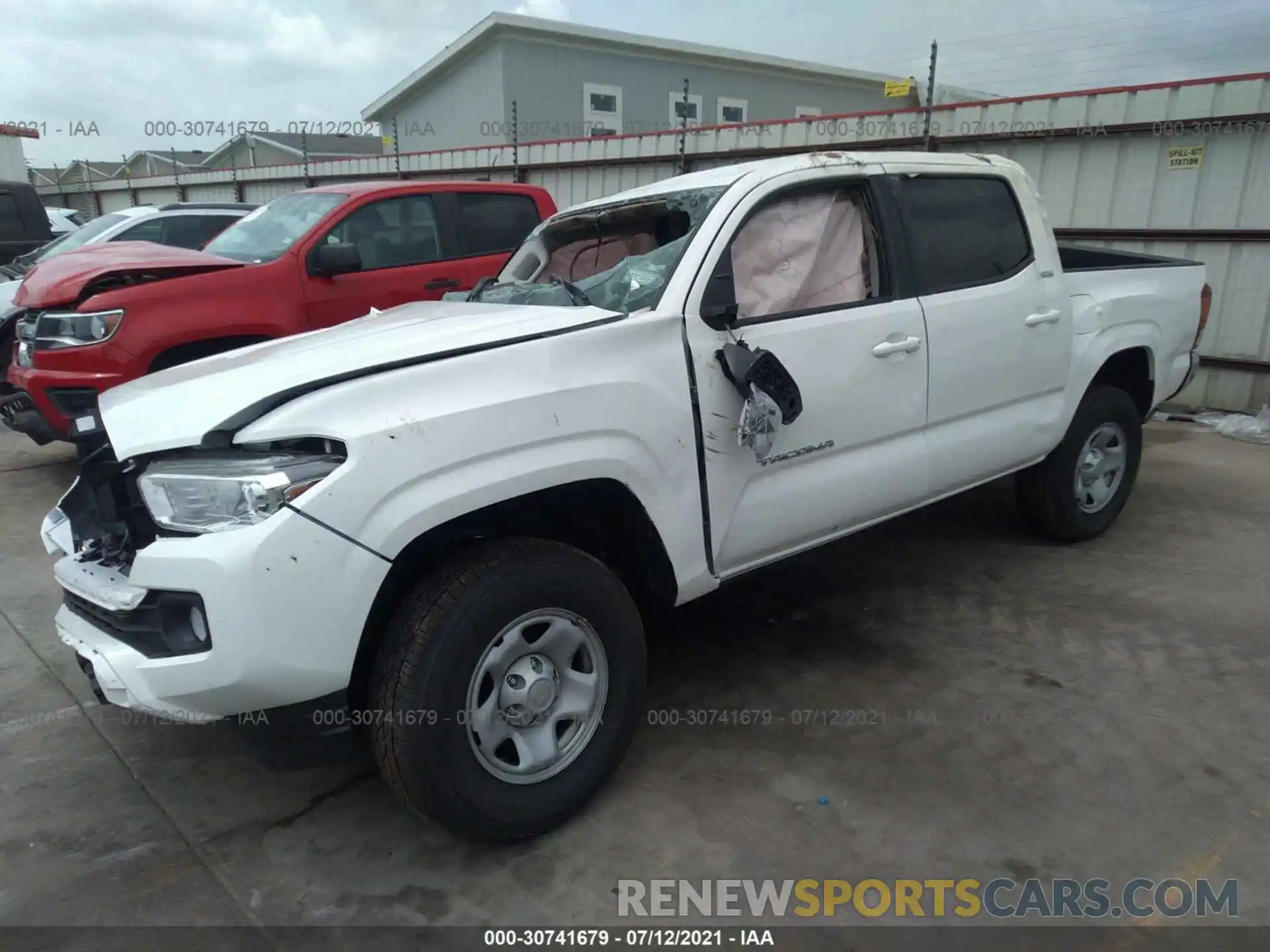 2 Photograph of a damaged car 3TYAX5GN9MT017675 TOYOTA TACOMA 2WD 2021