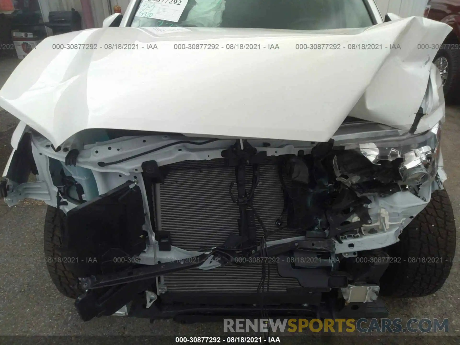 10 Photograph of a damaged car 3TYAX5GN9MT018079 TOYOTA TACOMA 2WD 2021