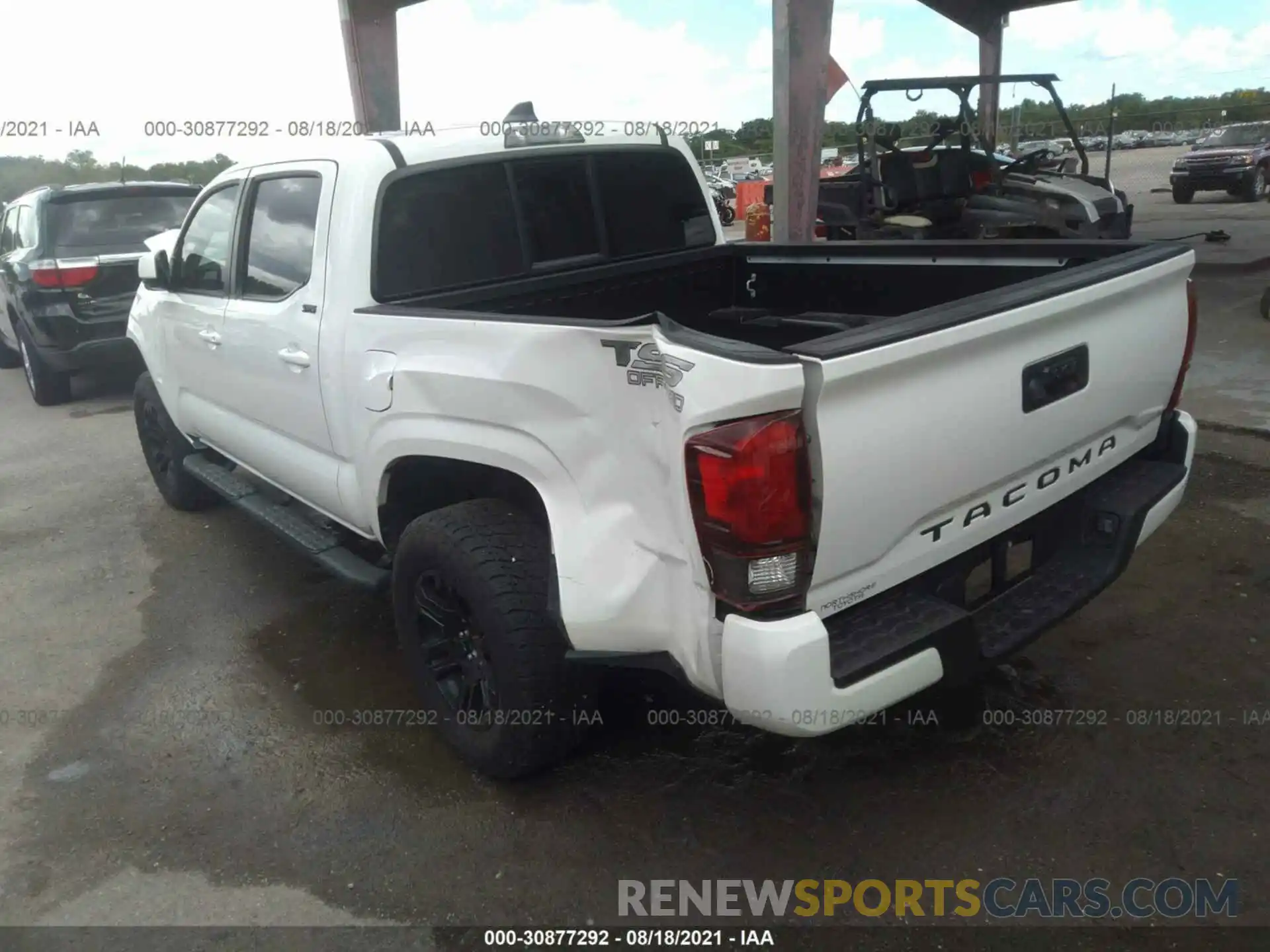 3 Photograph of a damaged car 3TYAX5GN9MT018079 TOYOTA TACOMA 2WD 2021