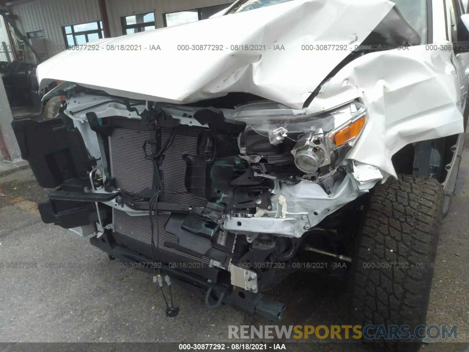 6 Photograph of a damaged car 3TYAX5GN9MT018079 TOYOTA TACOMA 2WD 2021