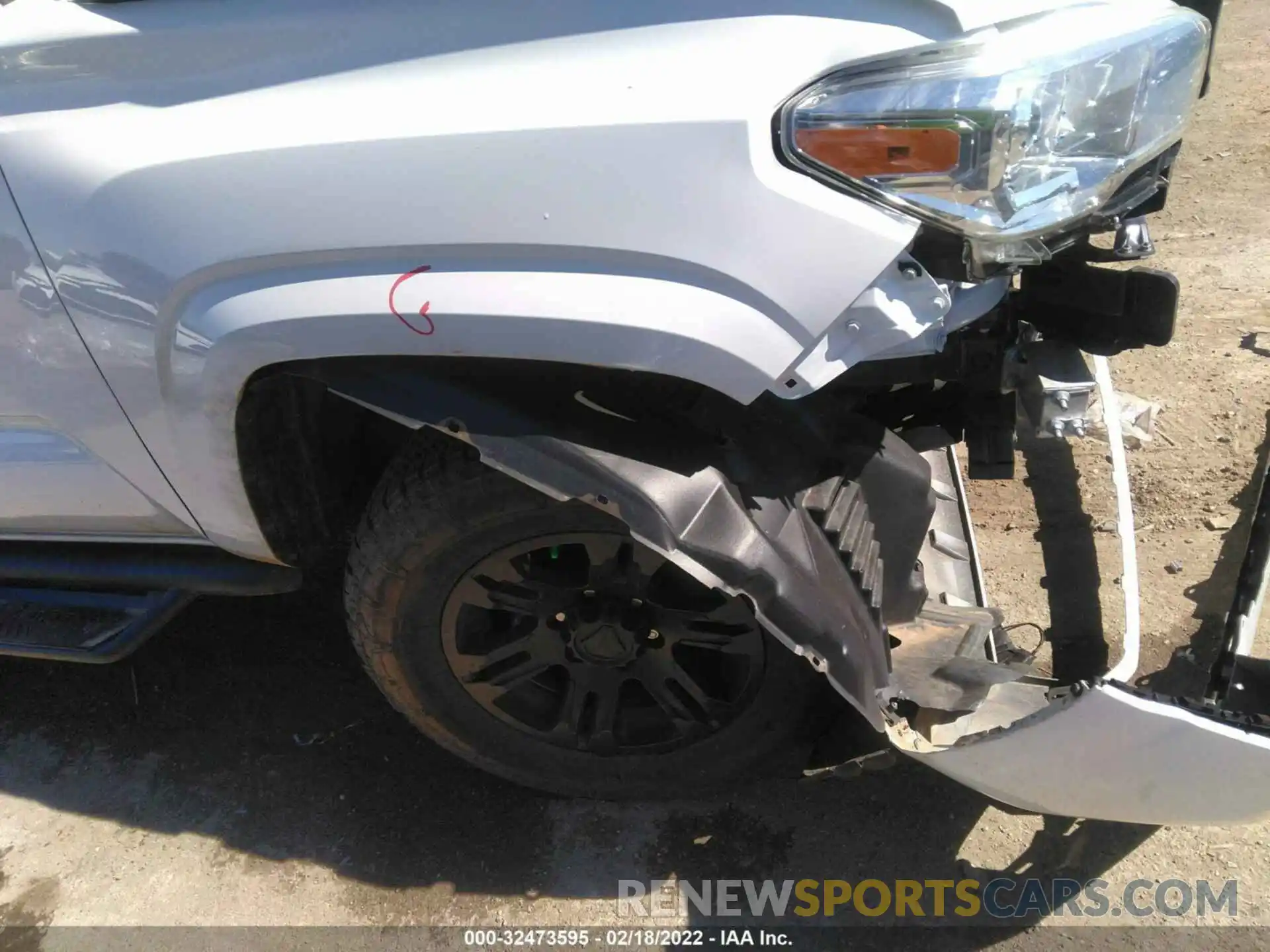 14 Photograph of a damaged car 3TYAX5GN9MT019541 TOYOTA TACOMA 2WD 2021