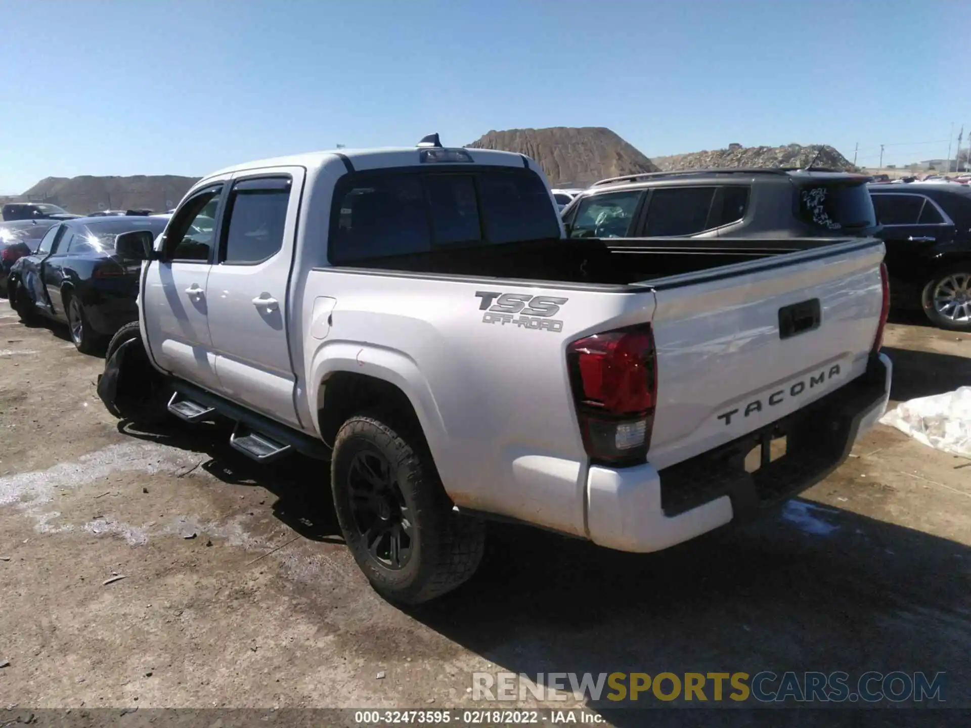 3 Photograph of a damaged car 3TYAX5GN9MT019541 TOYOTA TACOMA 2WD 2021