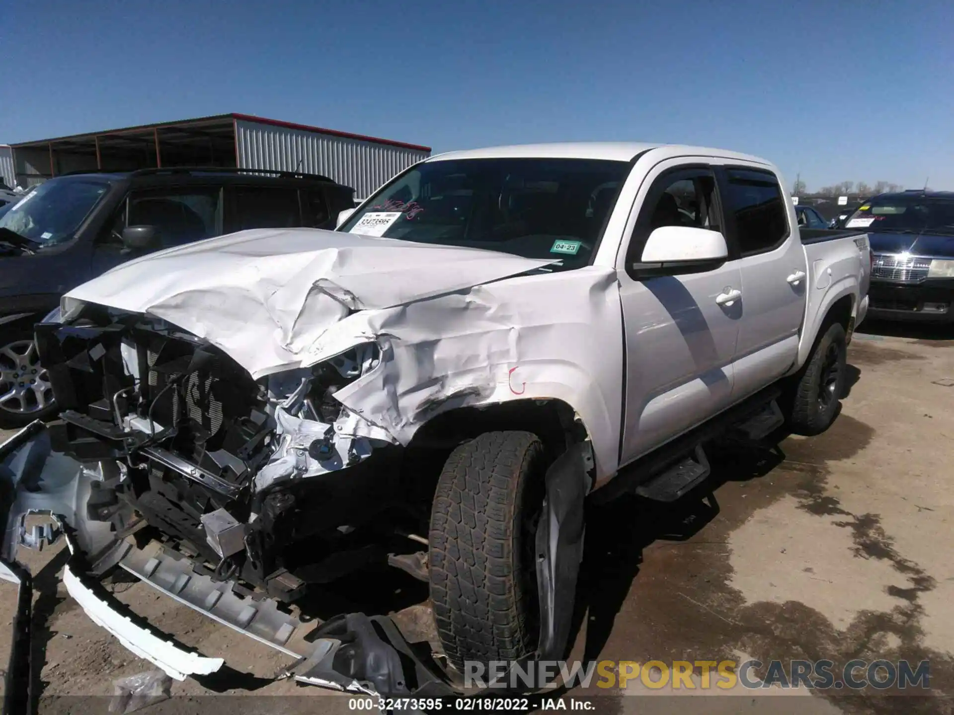 6 Photograph of a damaged car 3TYAX5GN9MT019541 TOYOTA TACOMA 2WD 2021