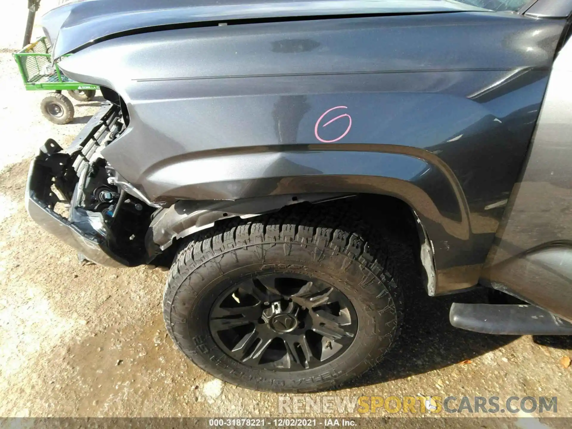 12 Photograph of a damaged car 3TYAX5GN9MT019703 TOYOTA TACOMA 2WD 2021