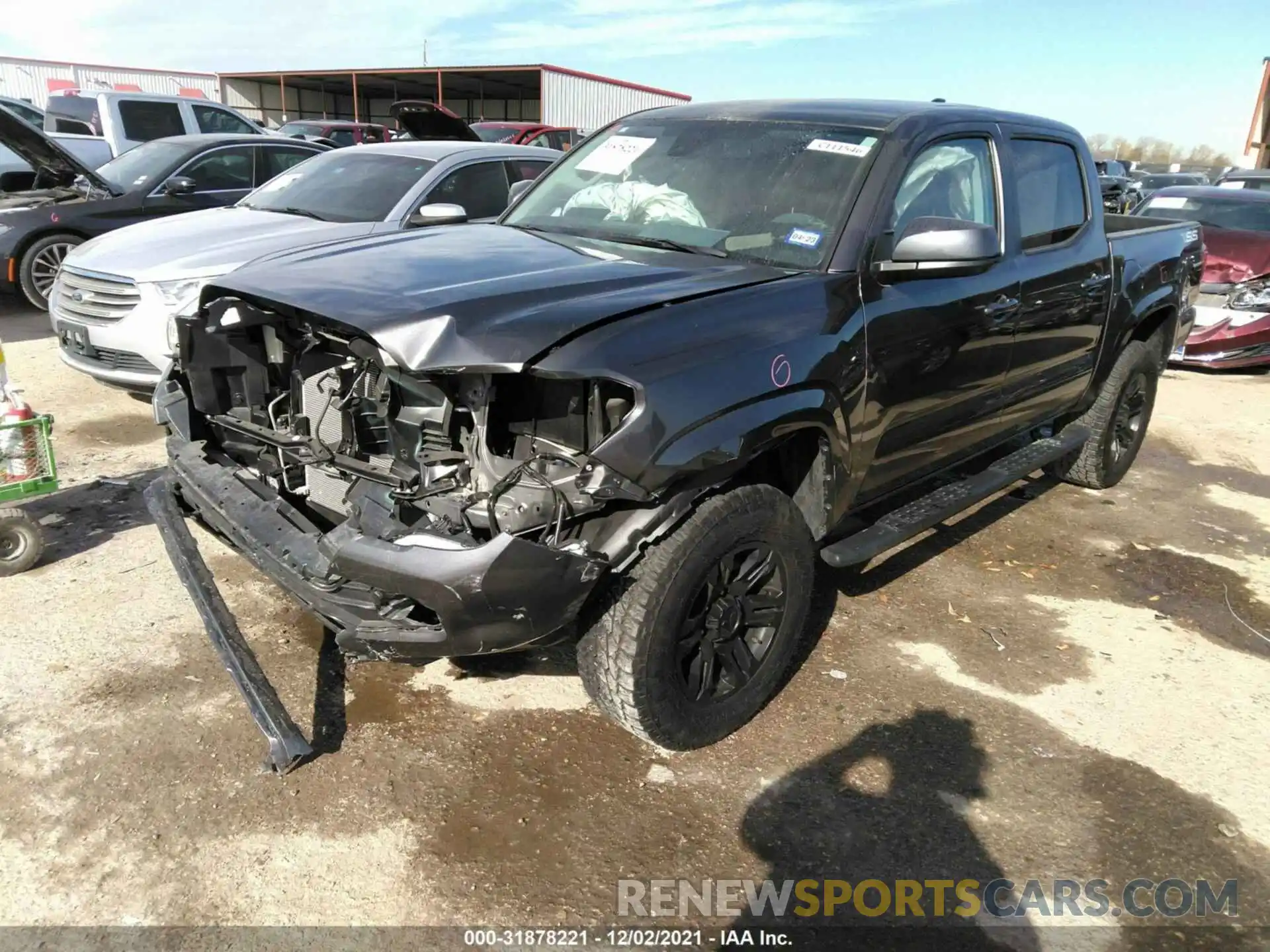 2 Фотография поврежденного автомобиля 3TYAX5GN9MT019703 TOYOTA TACOMA 2WD 2021